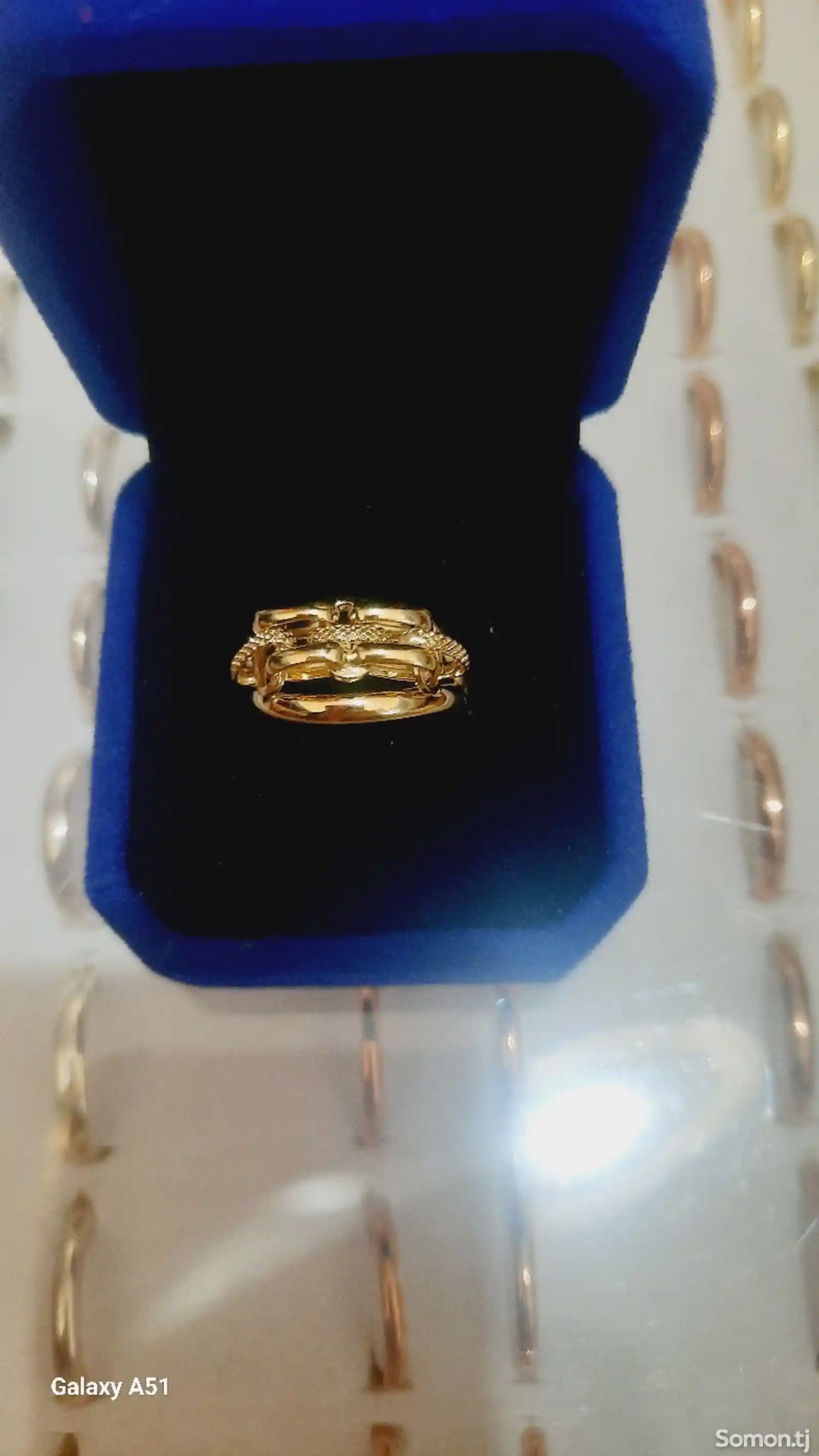 Золотое кольцо 585 пробы-2
