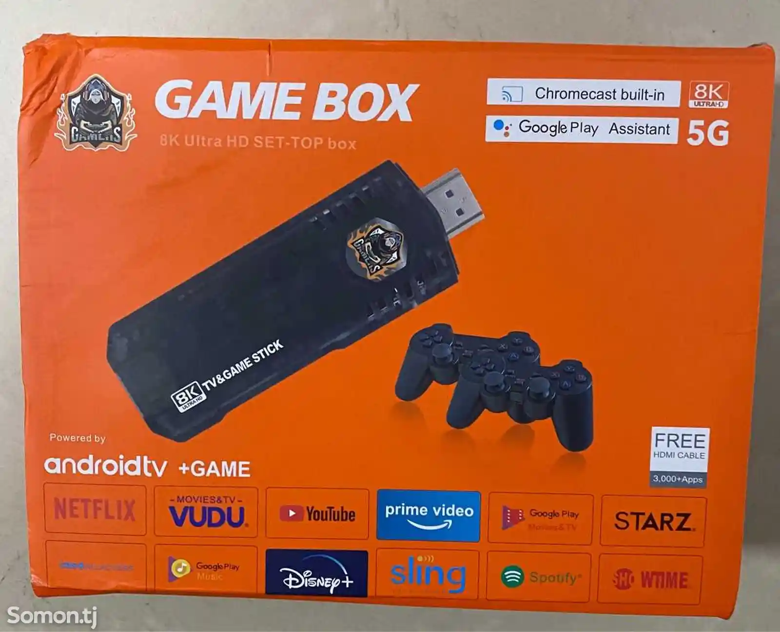 Игровая приставка Game Box 8k Ultra HD Set-Top box-1