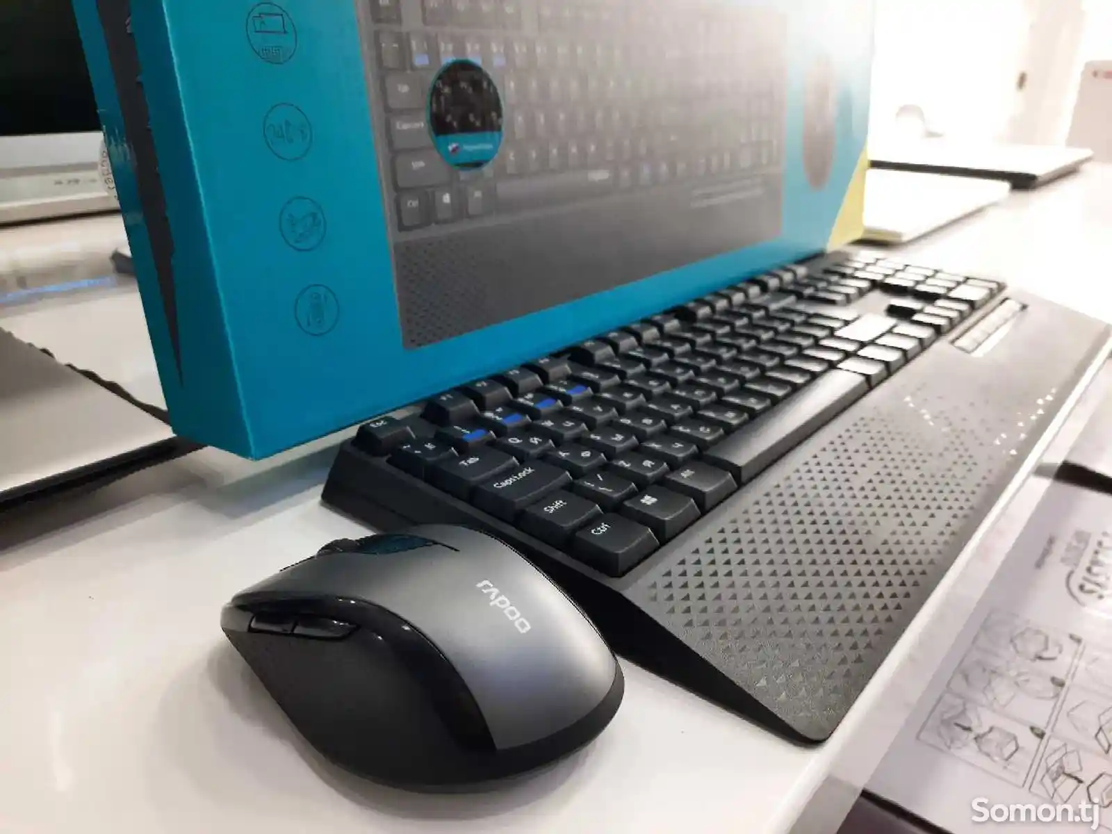 Клавиатура и мышь Rapoo-2