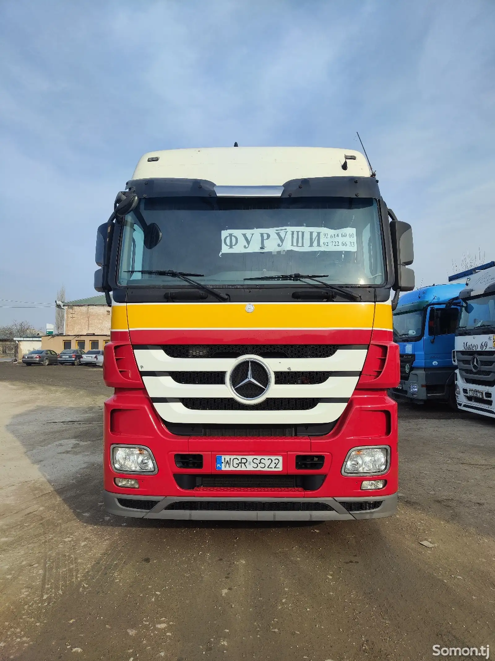 Седельный тягач Mercedes-Benz Actros, 2011-1