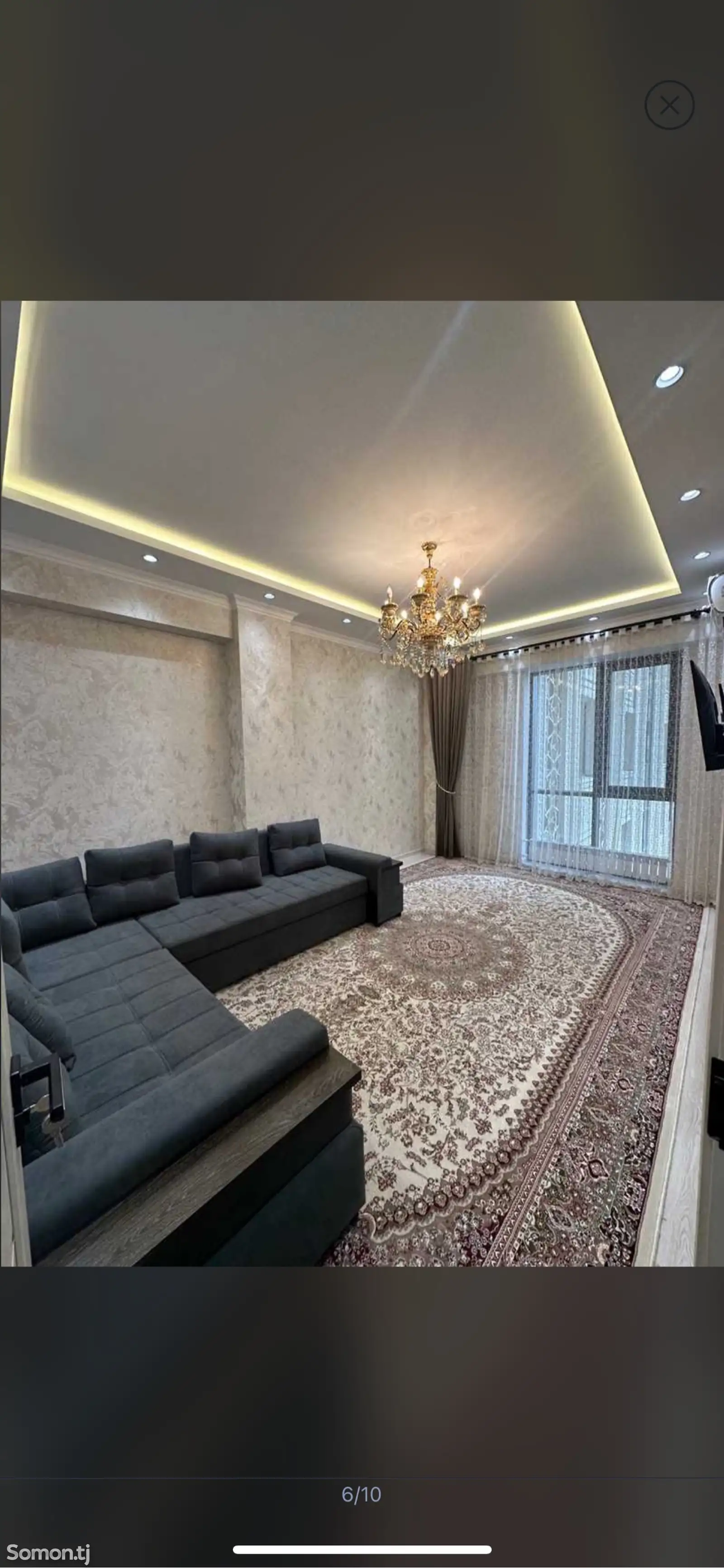 2-комн. квартира, 7 этаж, 60м², улица Айни-1