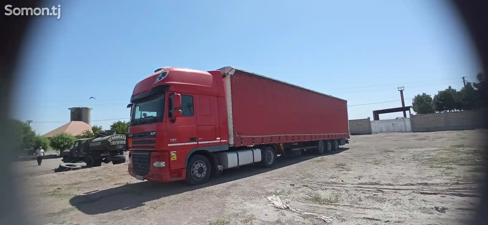 Бортовой грузовик DAF XF, 2013-2