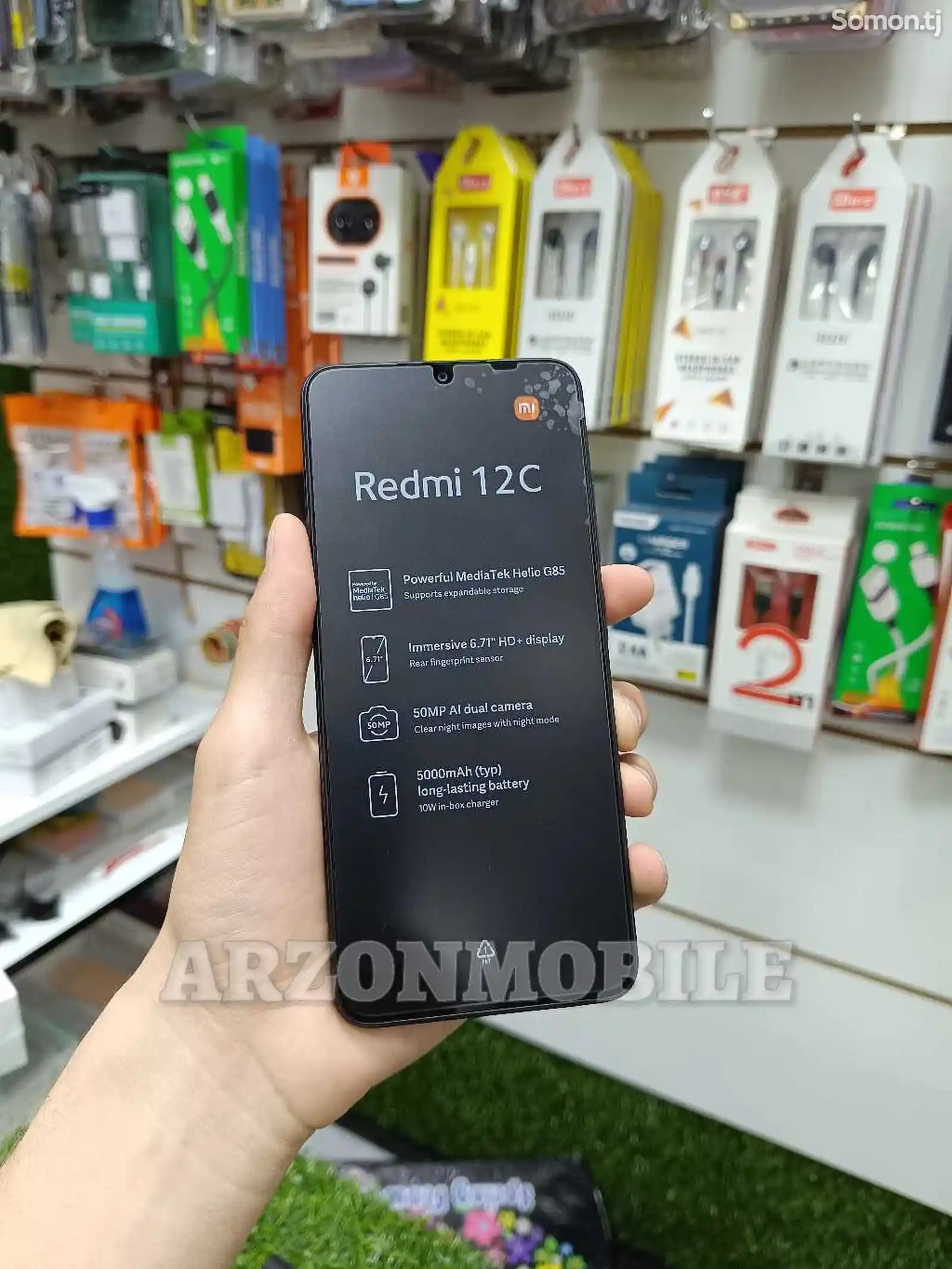 Xiaomi Redmi 12C 64Gb Black-5
