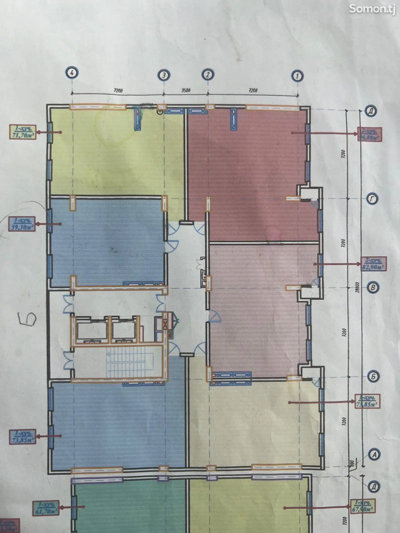 3-комн. квартира, 11 этаж, 83 м², Фирдавси-3