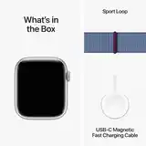 Смарт часы Apple Watch series 9 45 мм winter blue Sport Loop-5