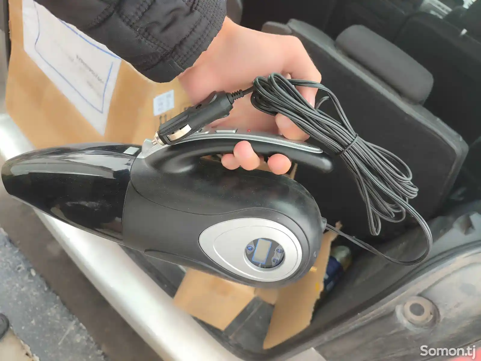 Авто компрессор Пылесос барои мошин Auto cleaner-3