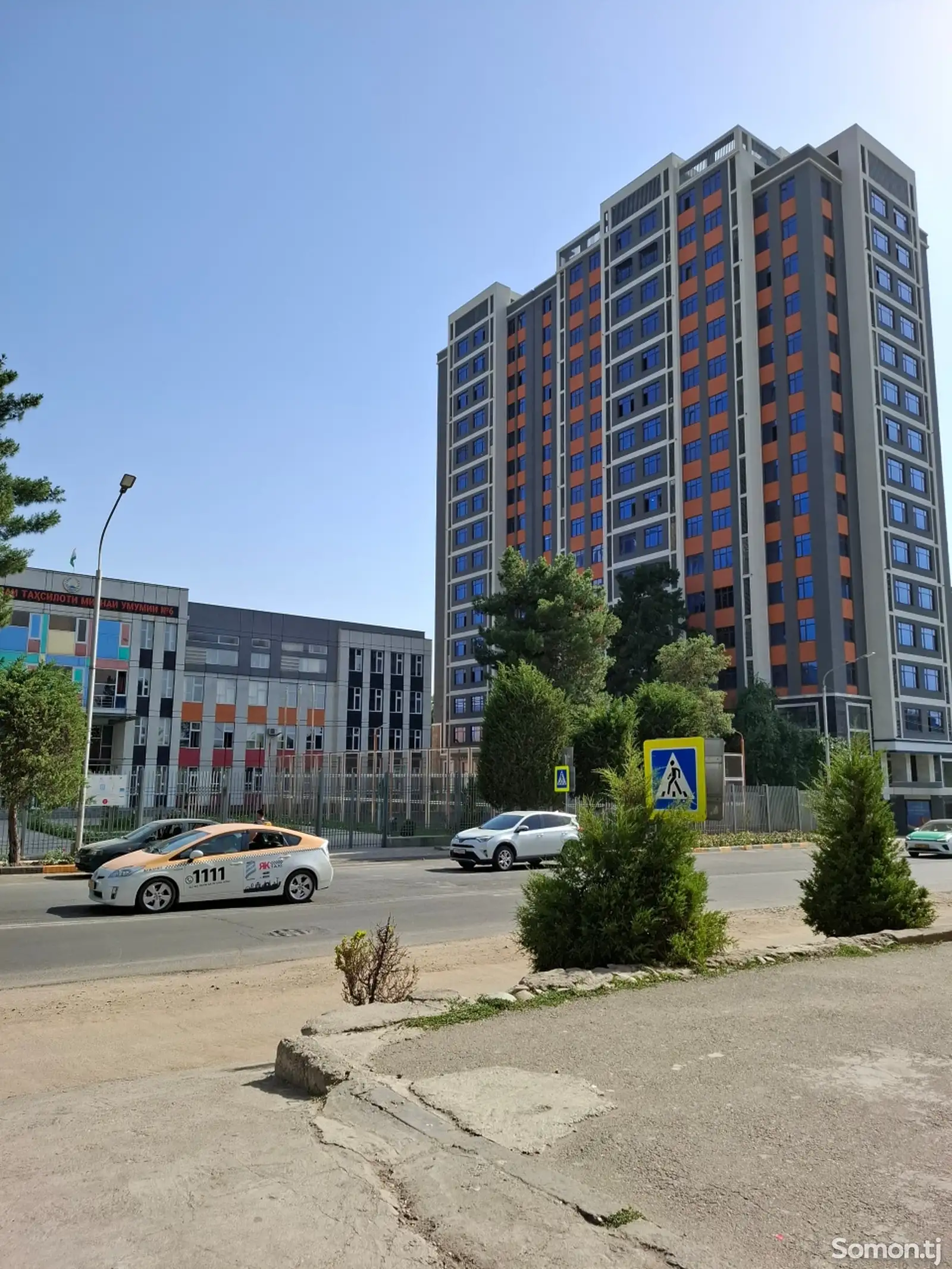 2-комн. квартира, 10 этаж, 60м², Сомони