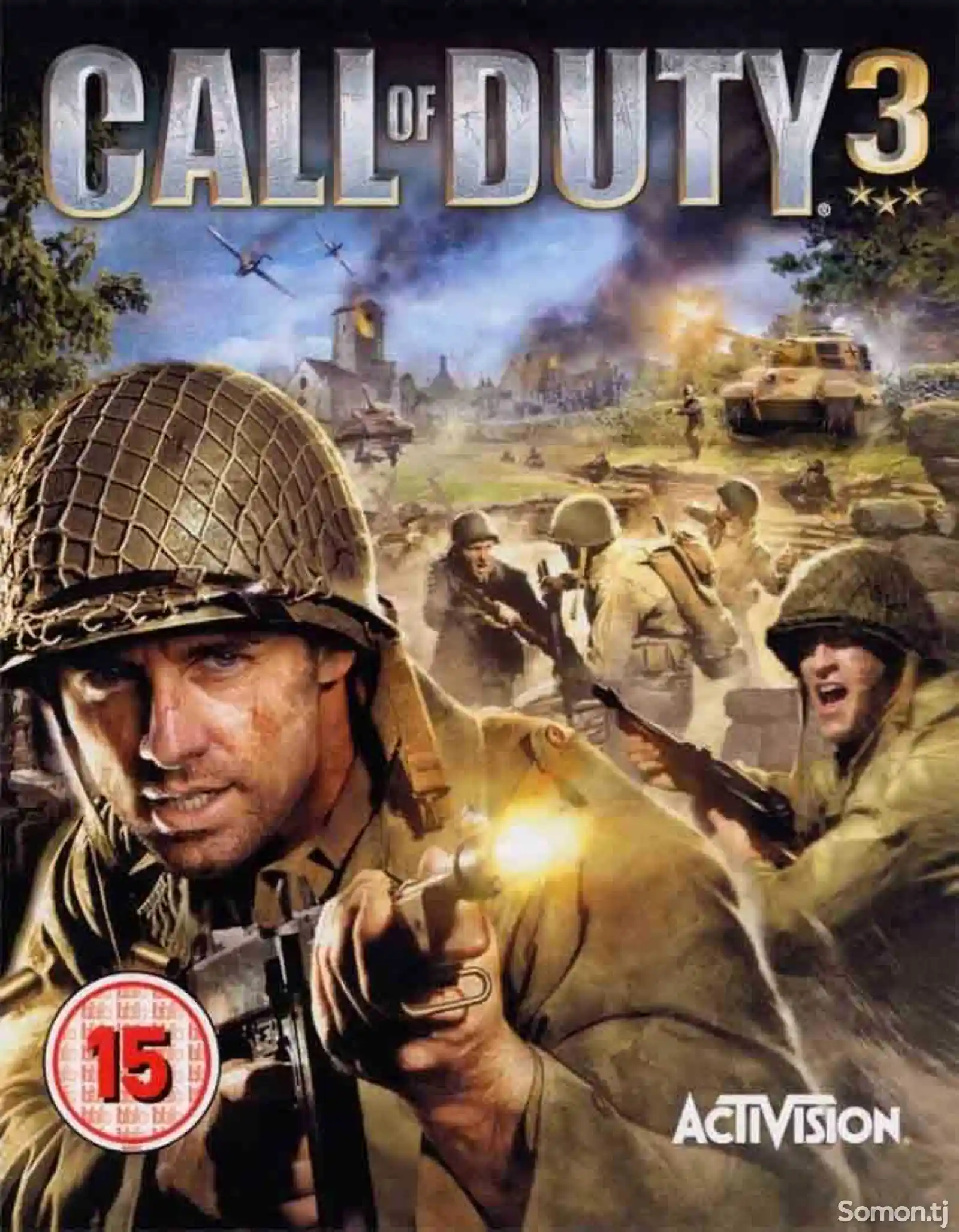 Игра Call of Duty 3 для всех моделей PlayStation-3