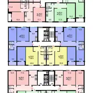 2-комн. квартира, 2 этаж, 60 м², Поворот Ленинграда