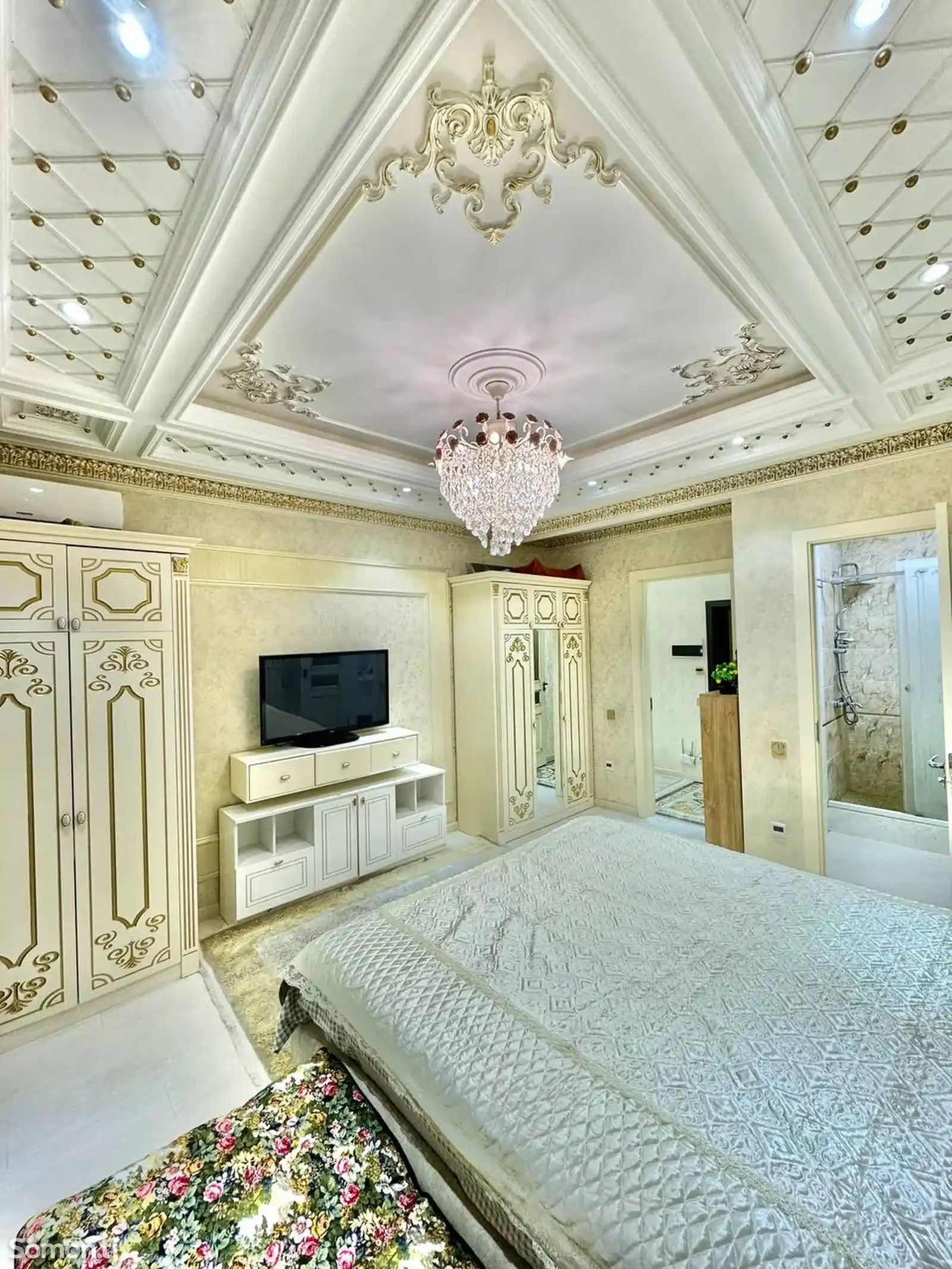 3-комн. квартира, 13 этаж, 100 м², Сомони-3