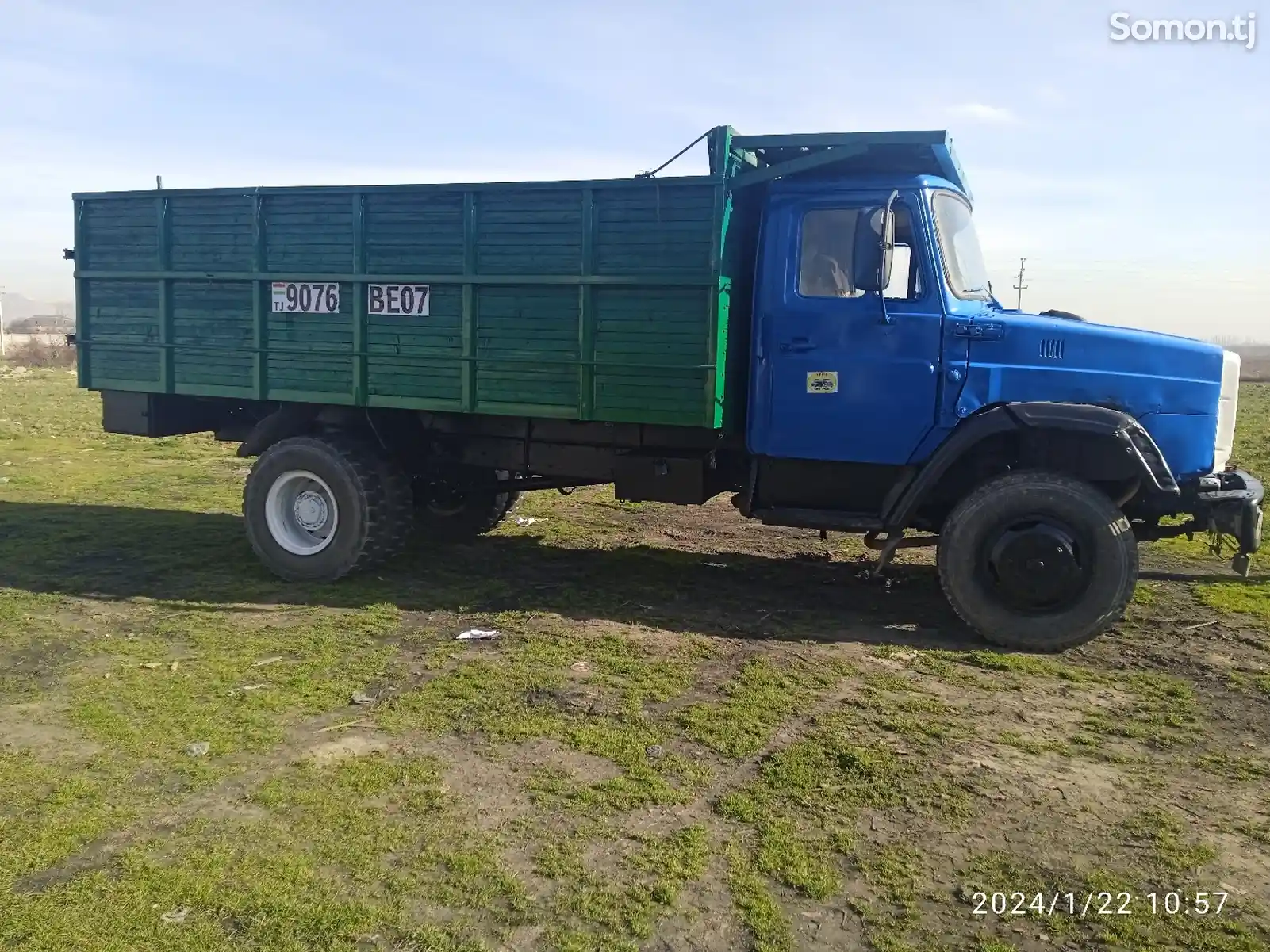 Бортовой грузовик зил-4
