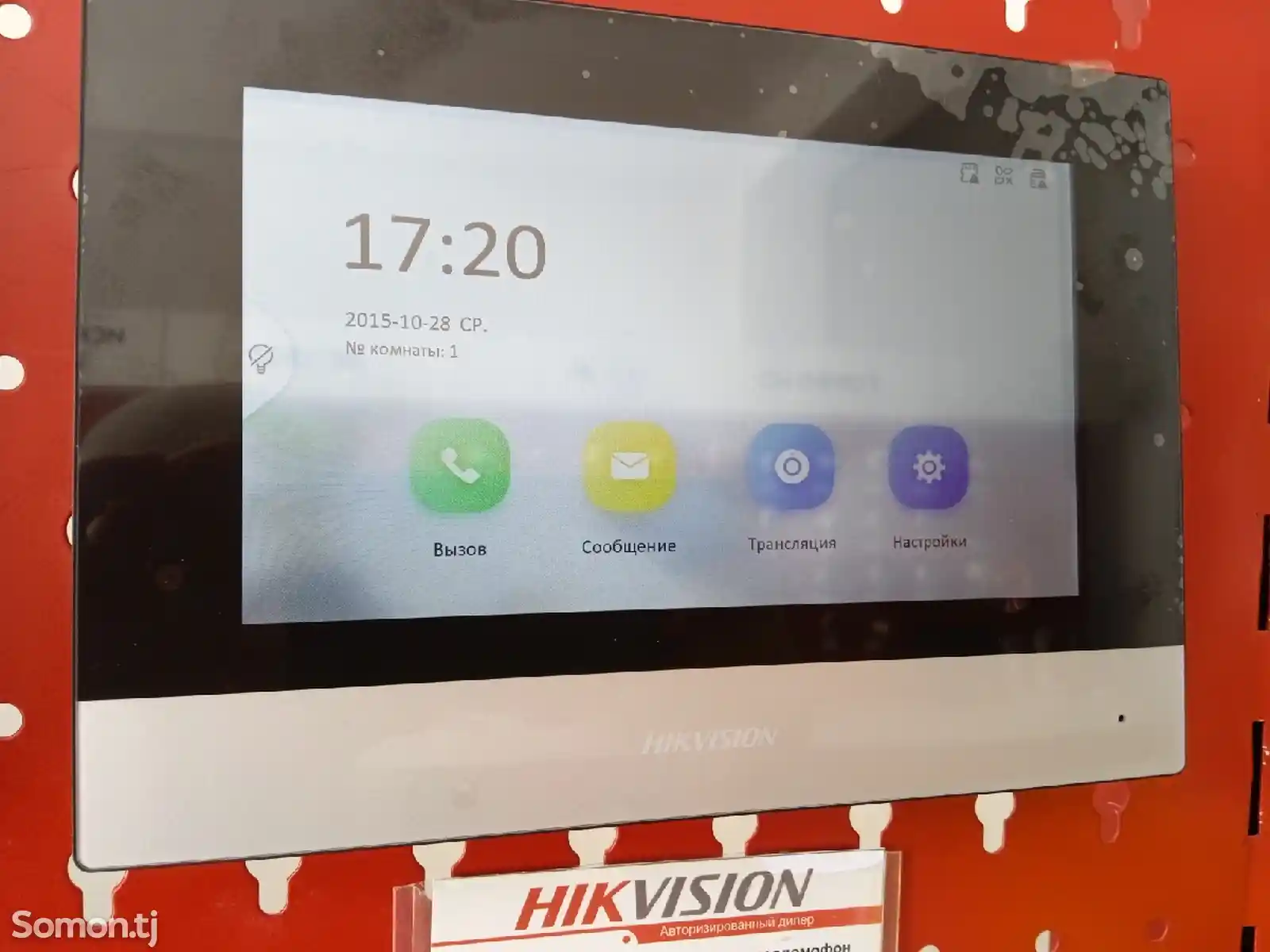 IP домофон монитор hikvision DS-KH6320-WTE1