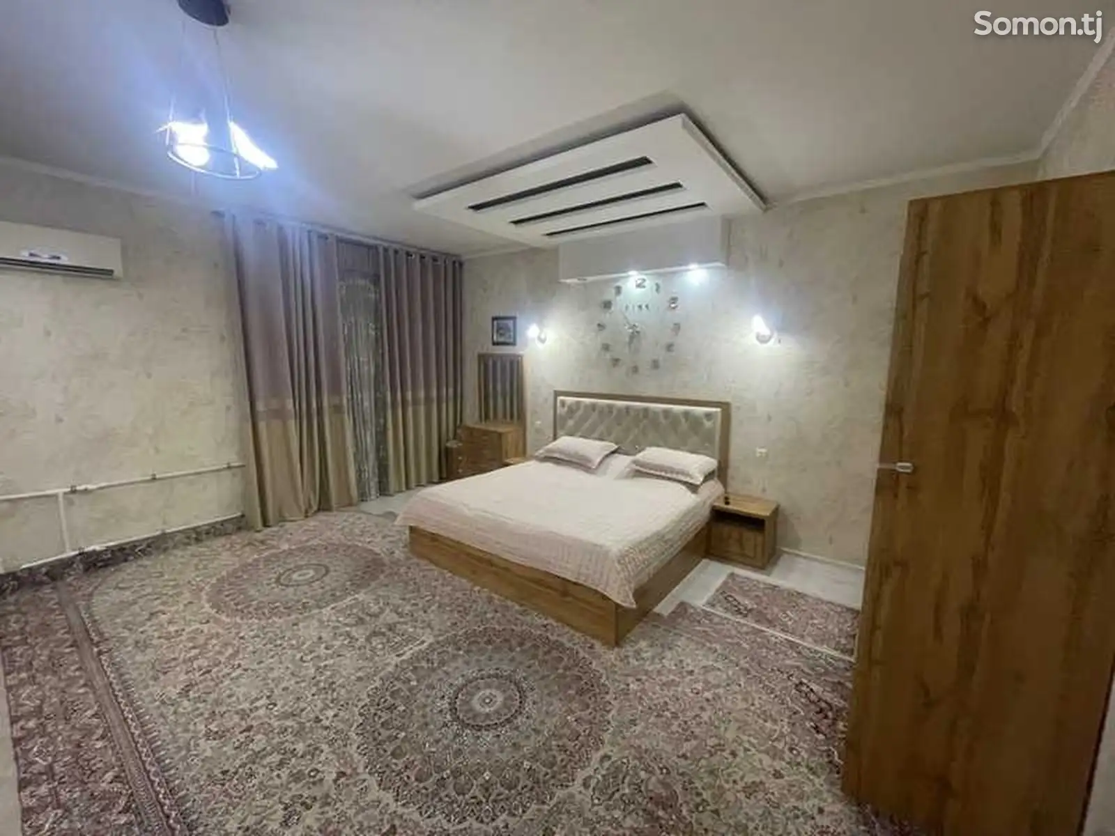 2-комн. квартира, 9 этаж, 90м², Исмоили Сомони-1