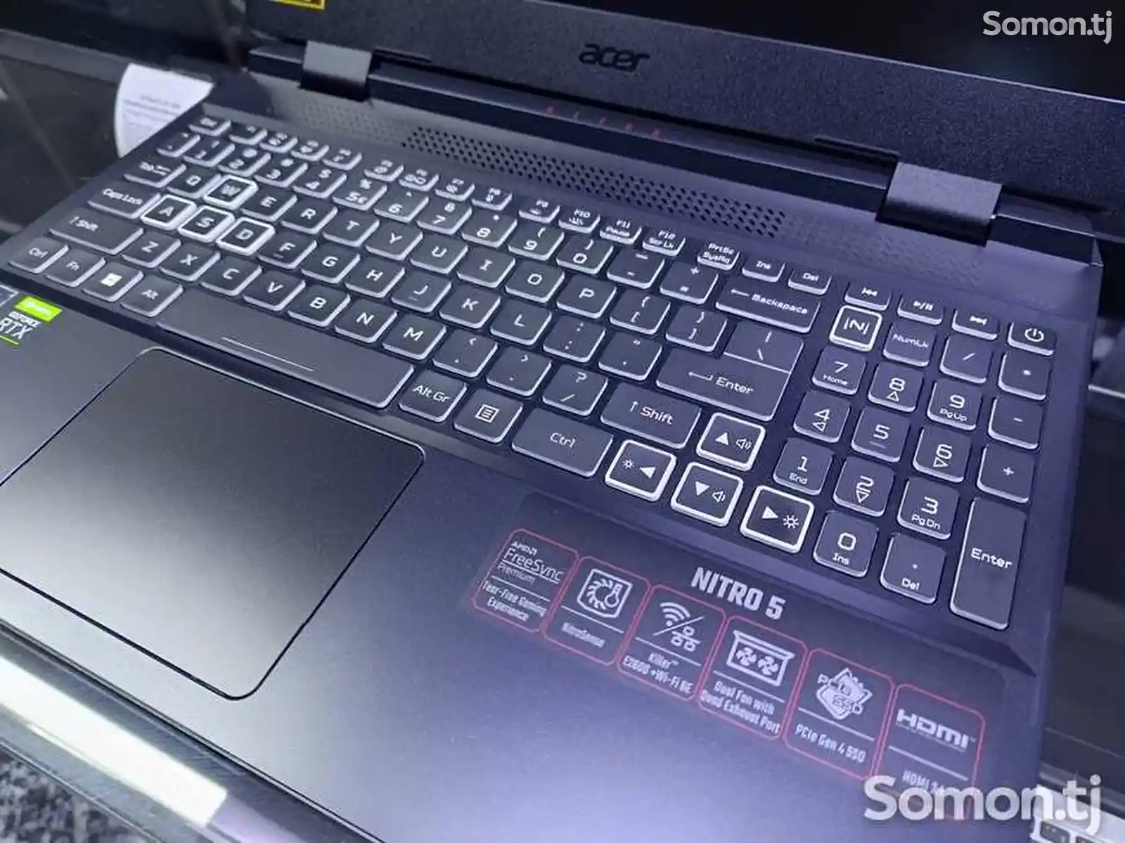 Игровой Ноутбук Acer Nitro 5 Ryzen 7 6800H / RTX 3070Ti 8GB / 16GB / 1TB SSD-6