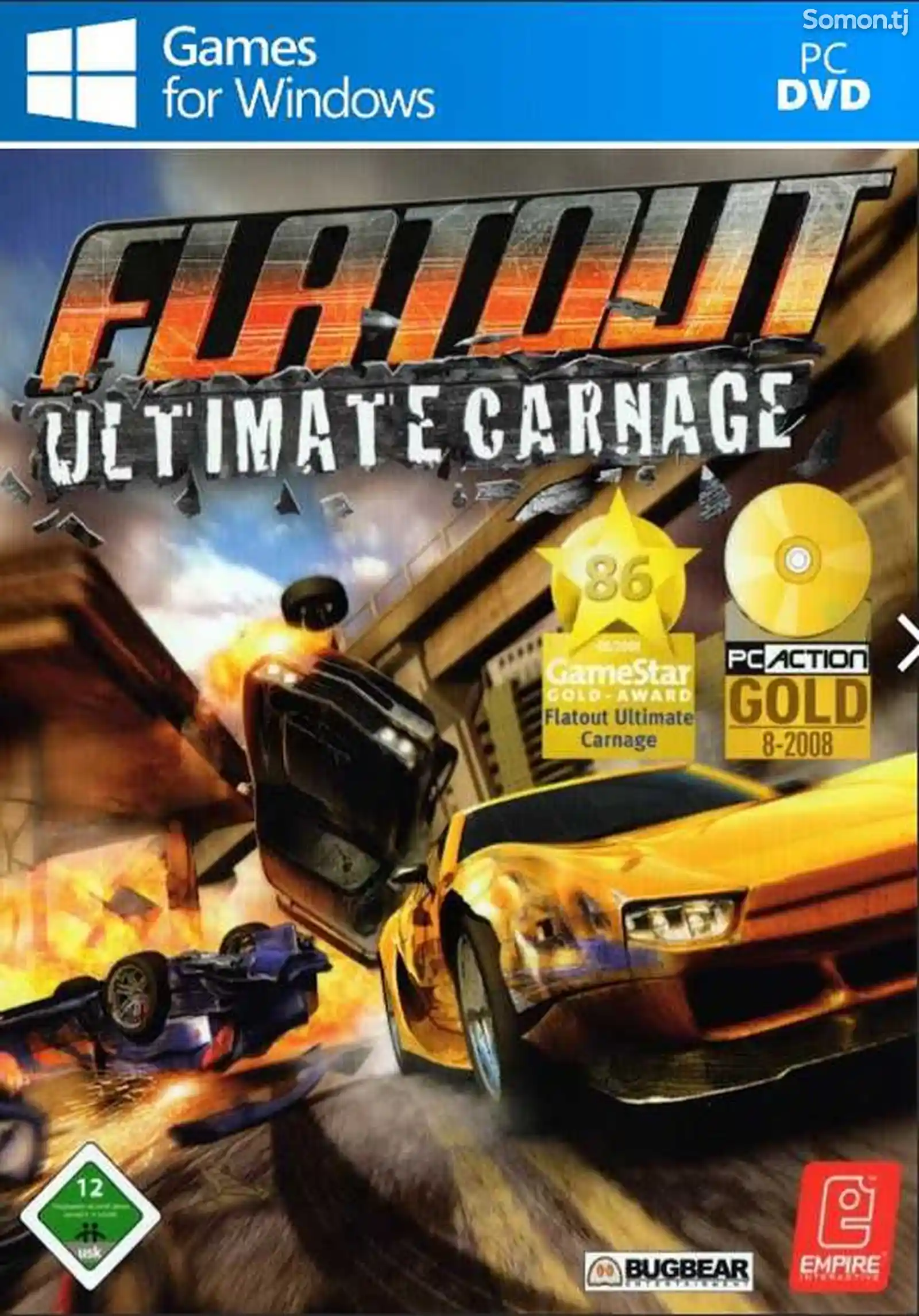Игра Flatout ultimate carnage для компьютера-пк-pc-1