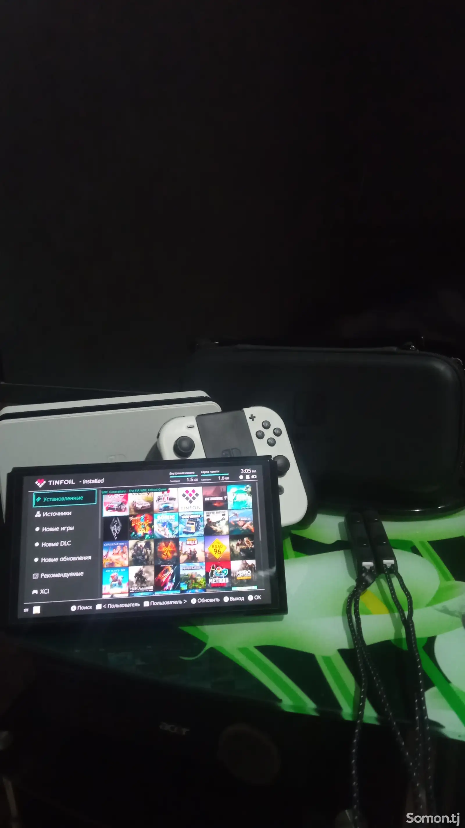 Игровая приставка Nintendo Switch Oled прошитая-1