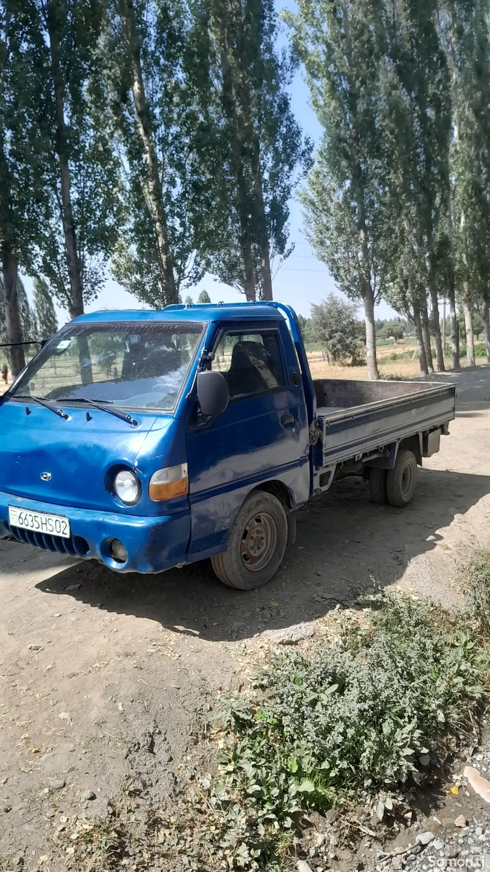 Бортовой автомобиль Hyundai Porter, 1997-1