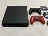 Sony PlayStation 4 Slim, 500GB, ПО ver 6.72. + 7 игр-3