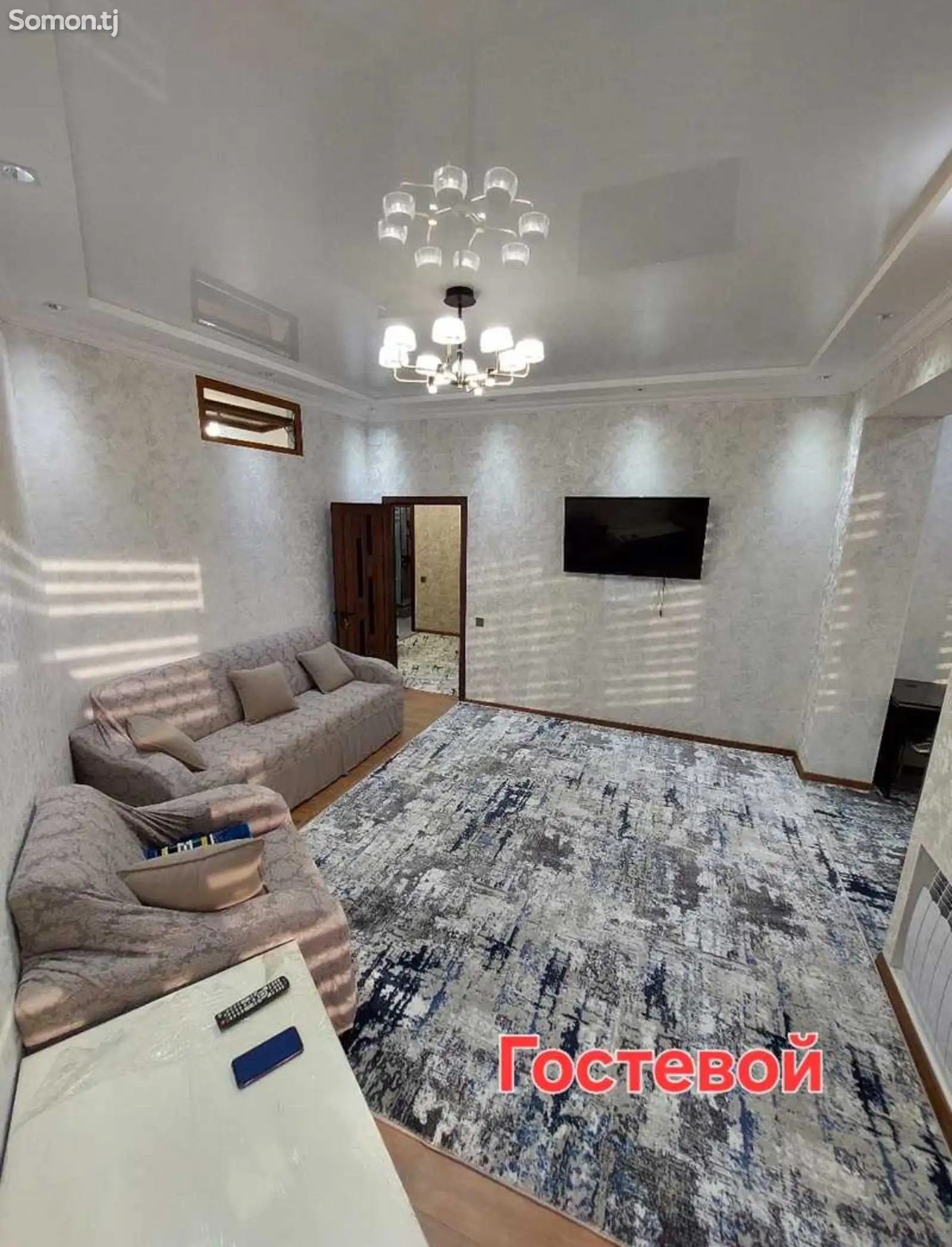 2-комн. квартира, 10 этаж, 60м², шохмансур-1