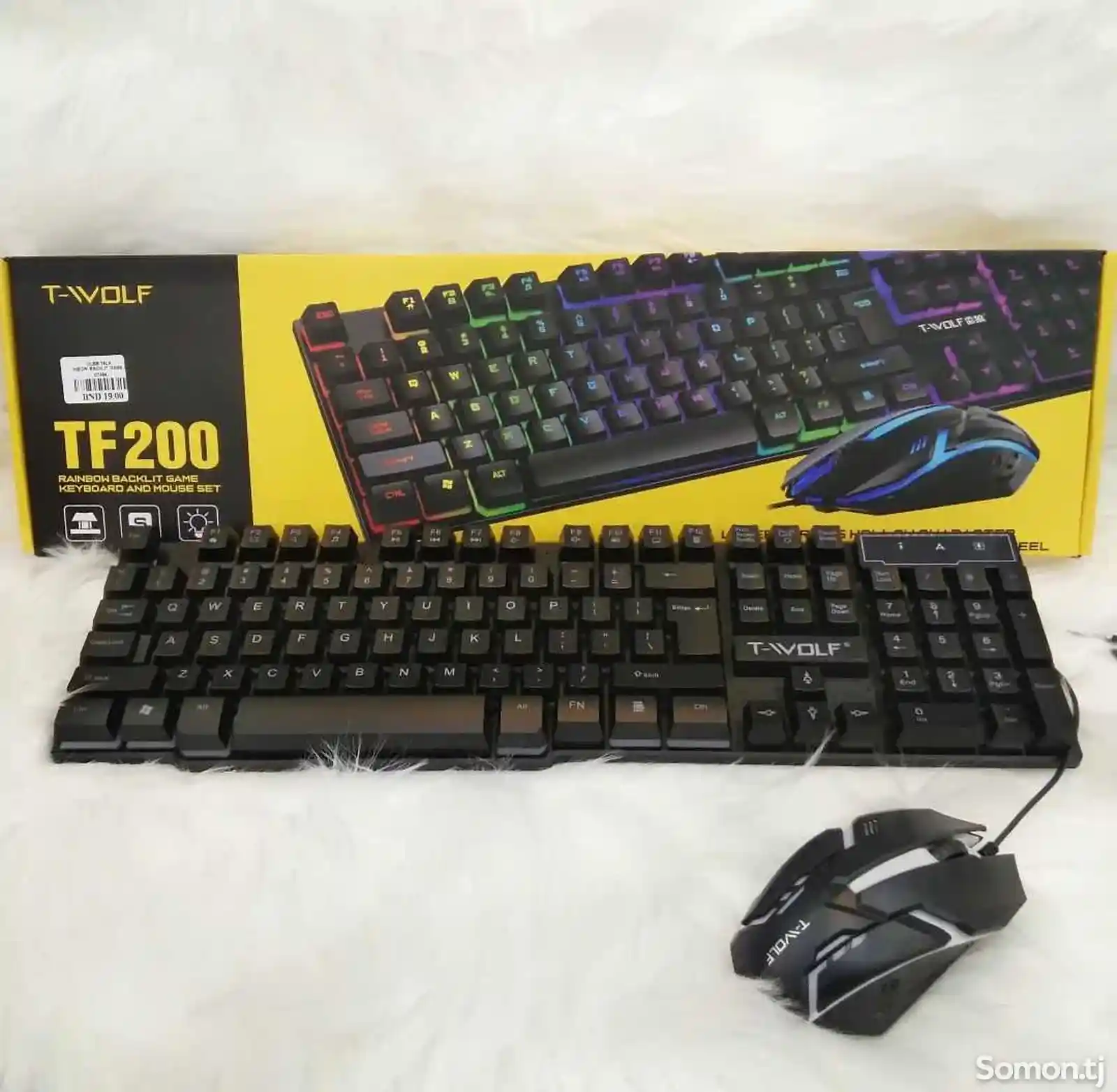 Игровая клавиатура и мышь tf200