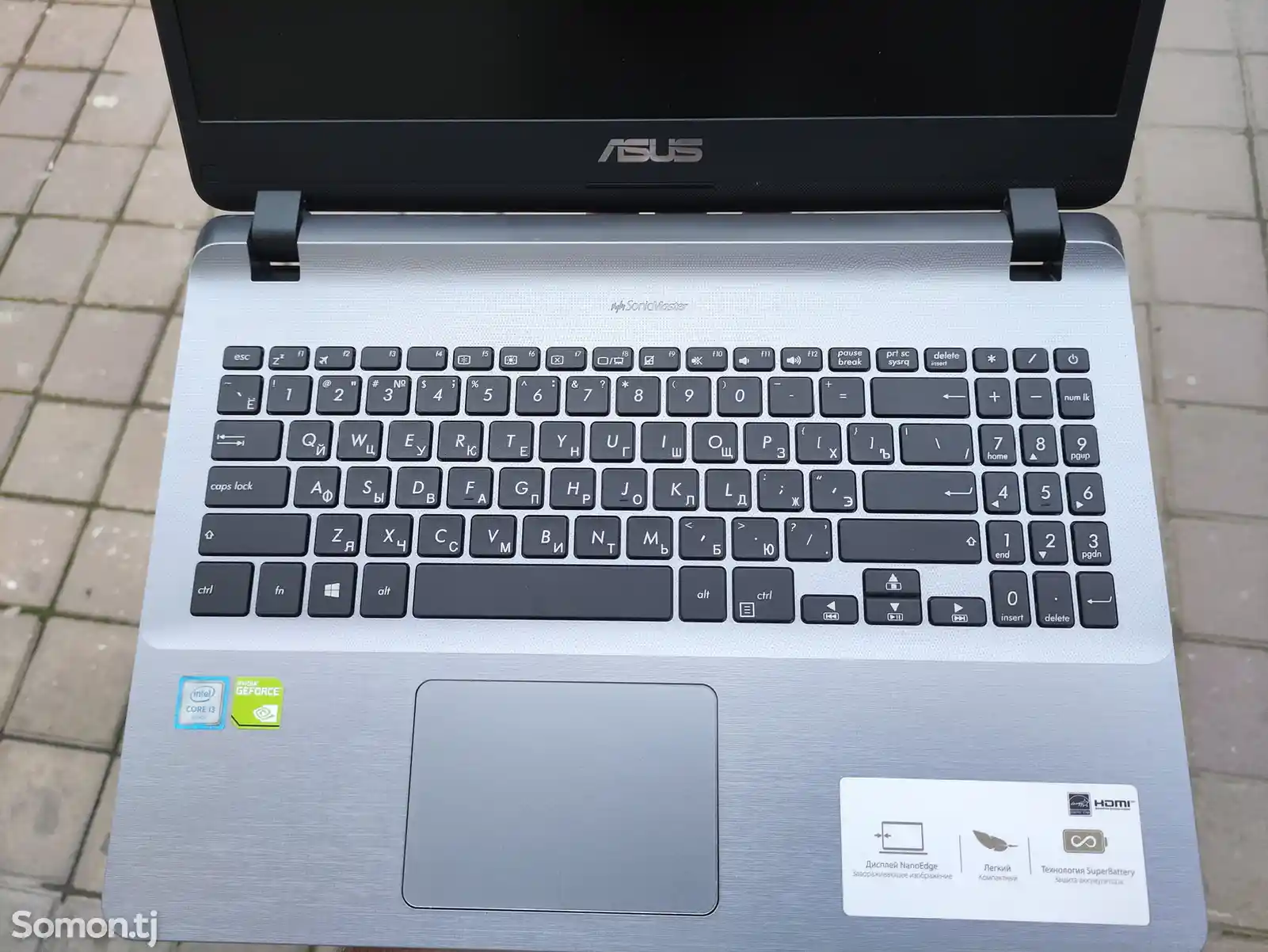 Игровой ноутбук Asus Core i3-6