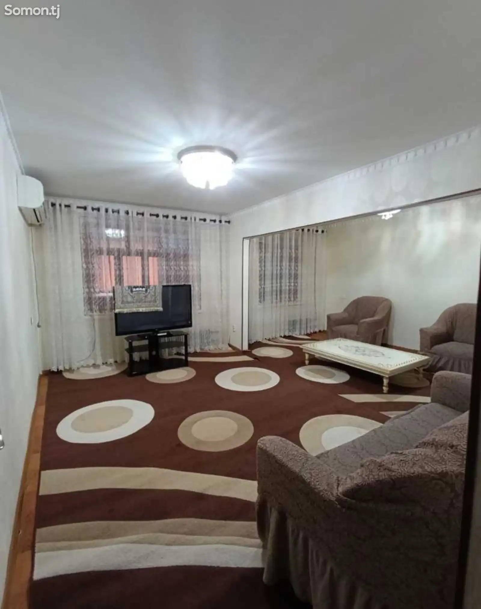 3-комн. квартира, 3 этаж, 68м², Сино-1