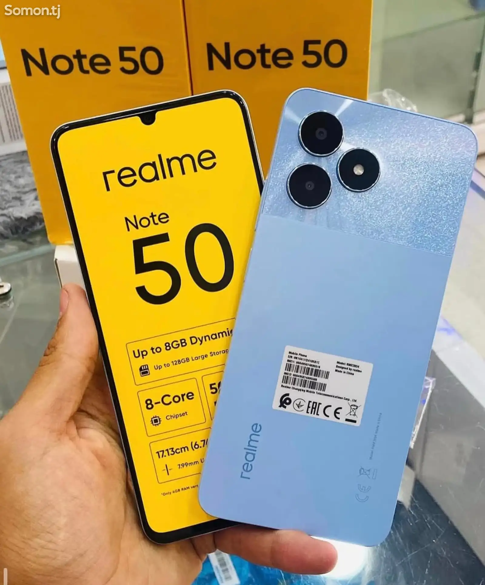 Realmе Note 50 128Gb blue-1