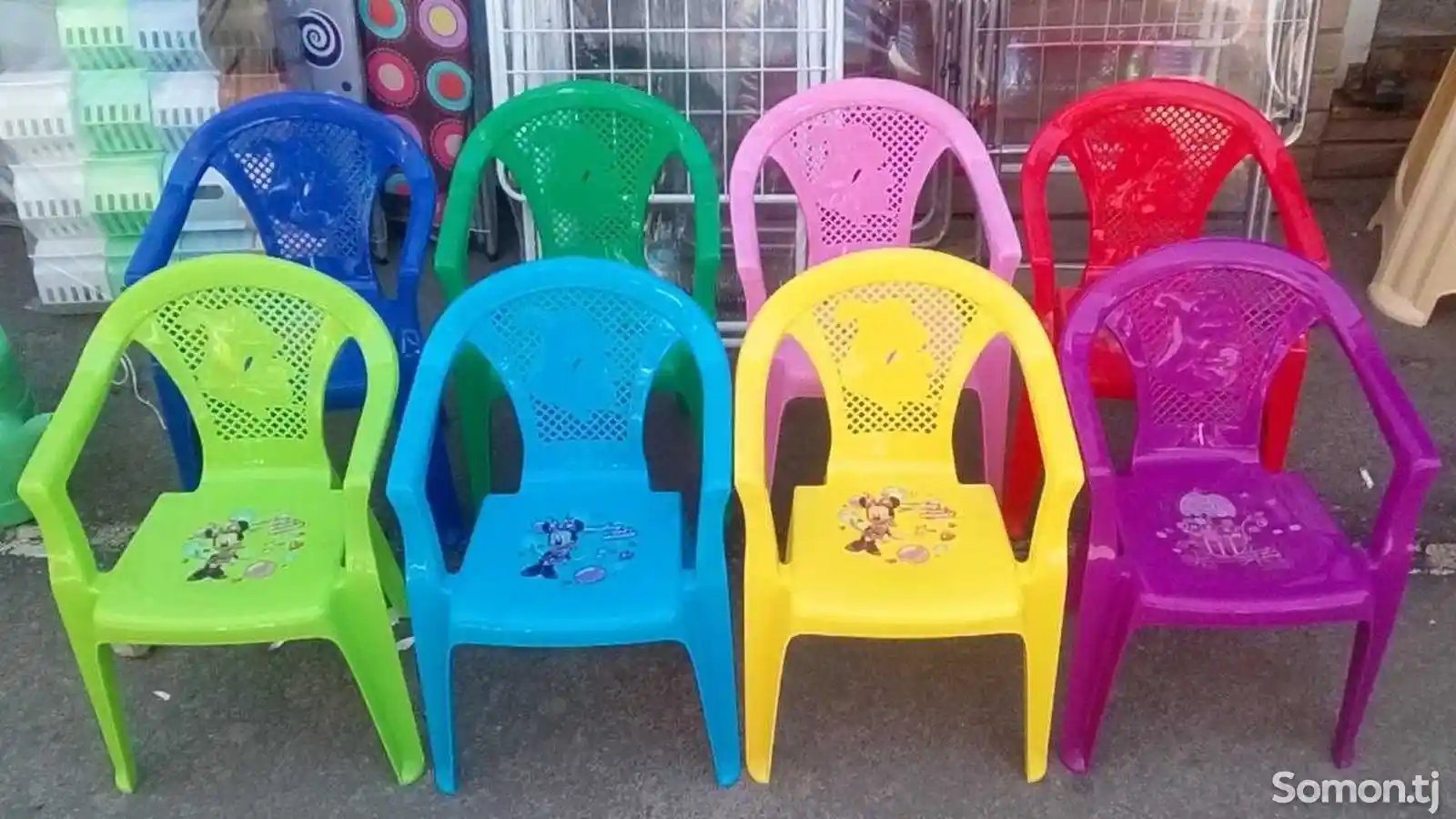 Детские пластиковые стулья-7