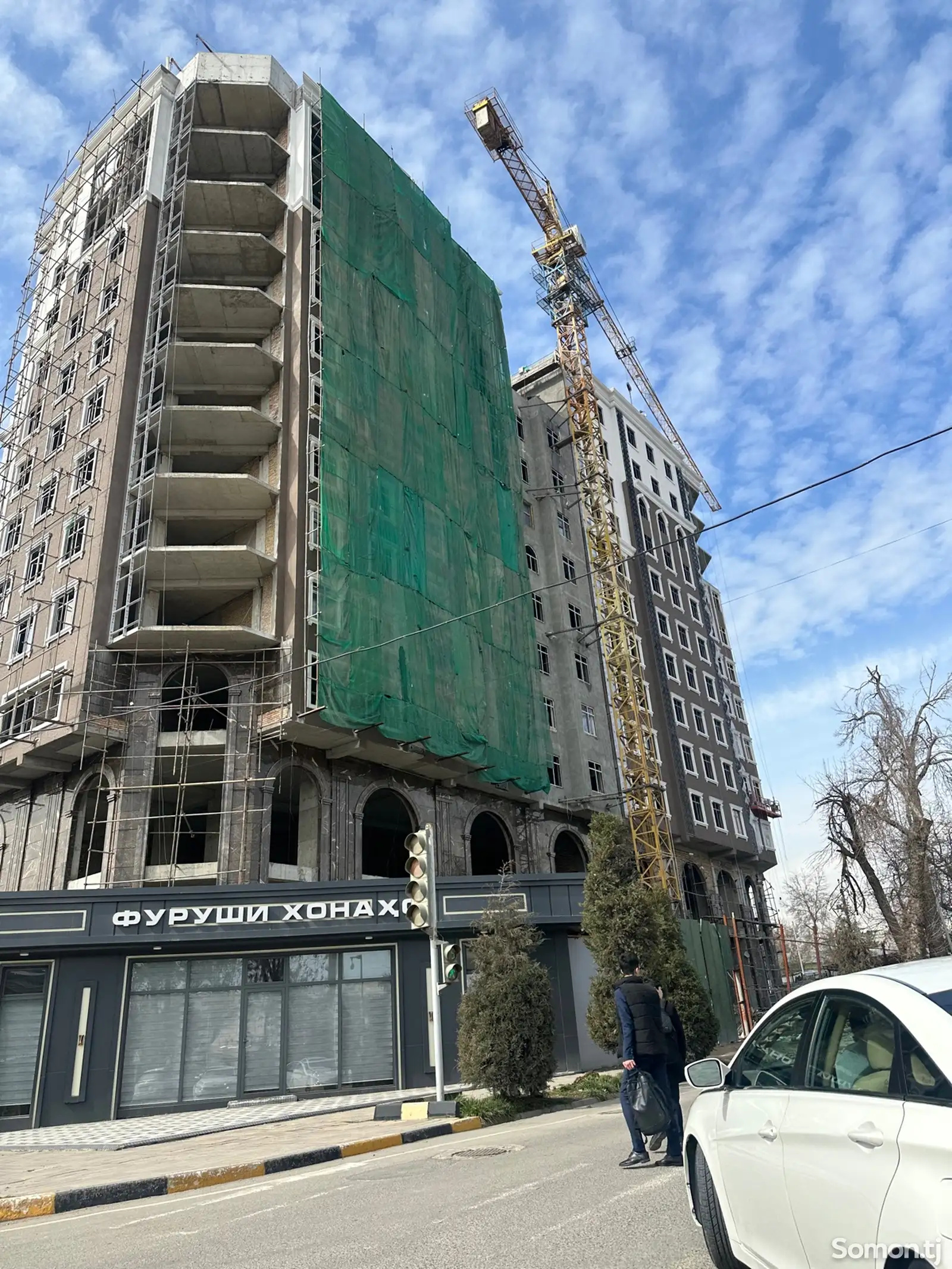 3-комн. квартира, 5 этаж, 132 м², Зелёный базар, Вазорати Маориф-1