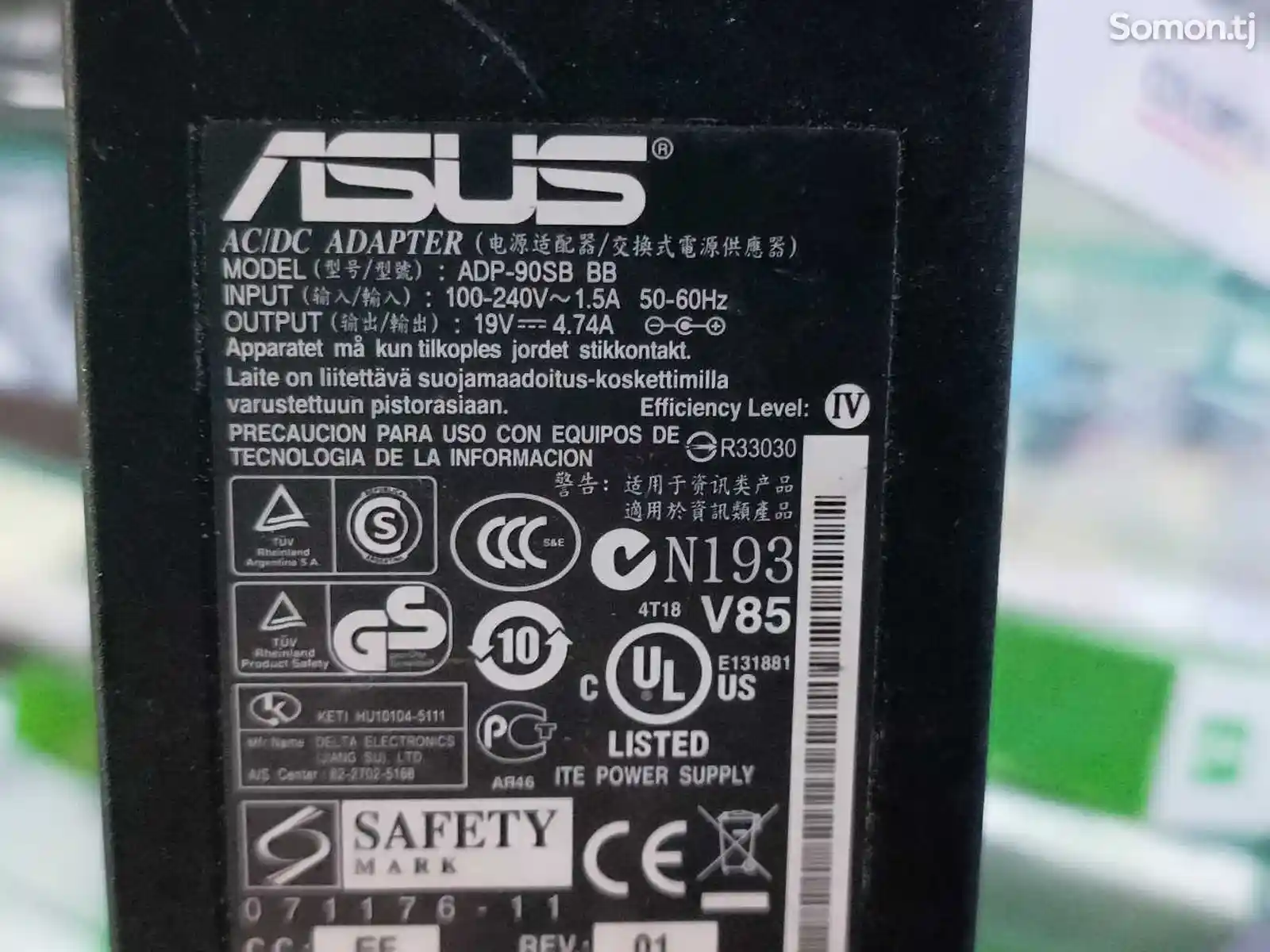 Зарядное устройство Asus 19V 4.74A-1
