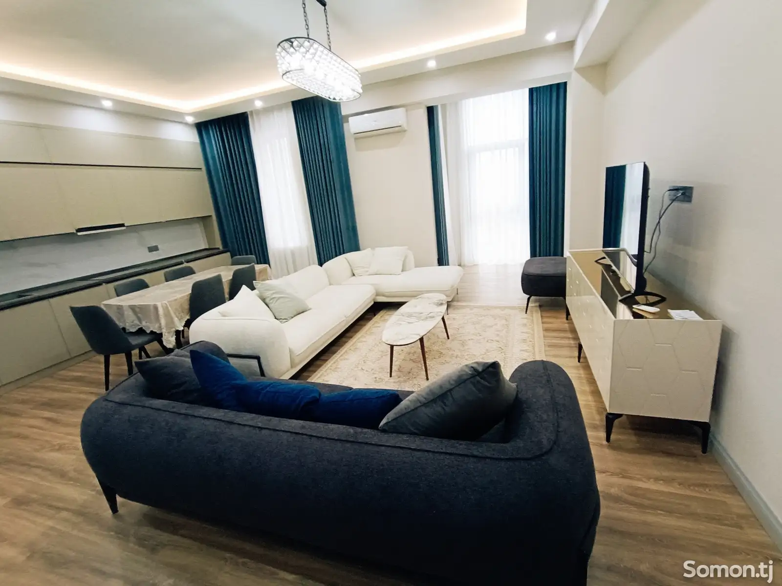 3-комн. квартира, 12 этаж, 115м², Мерос-1