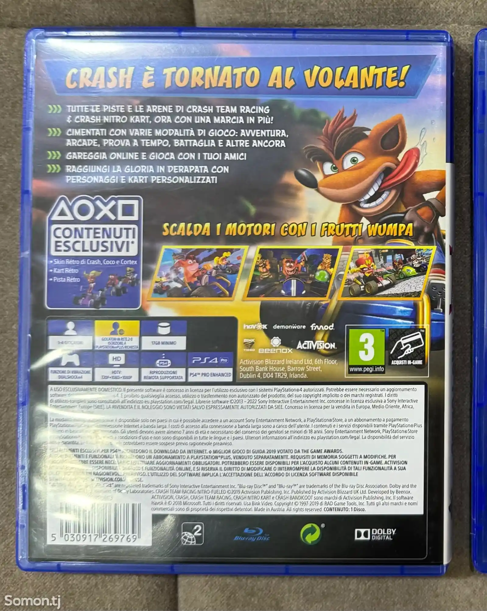 Диск CTR- Crash Team Racing-2