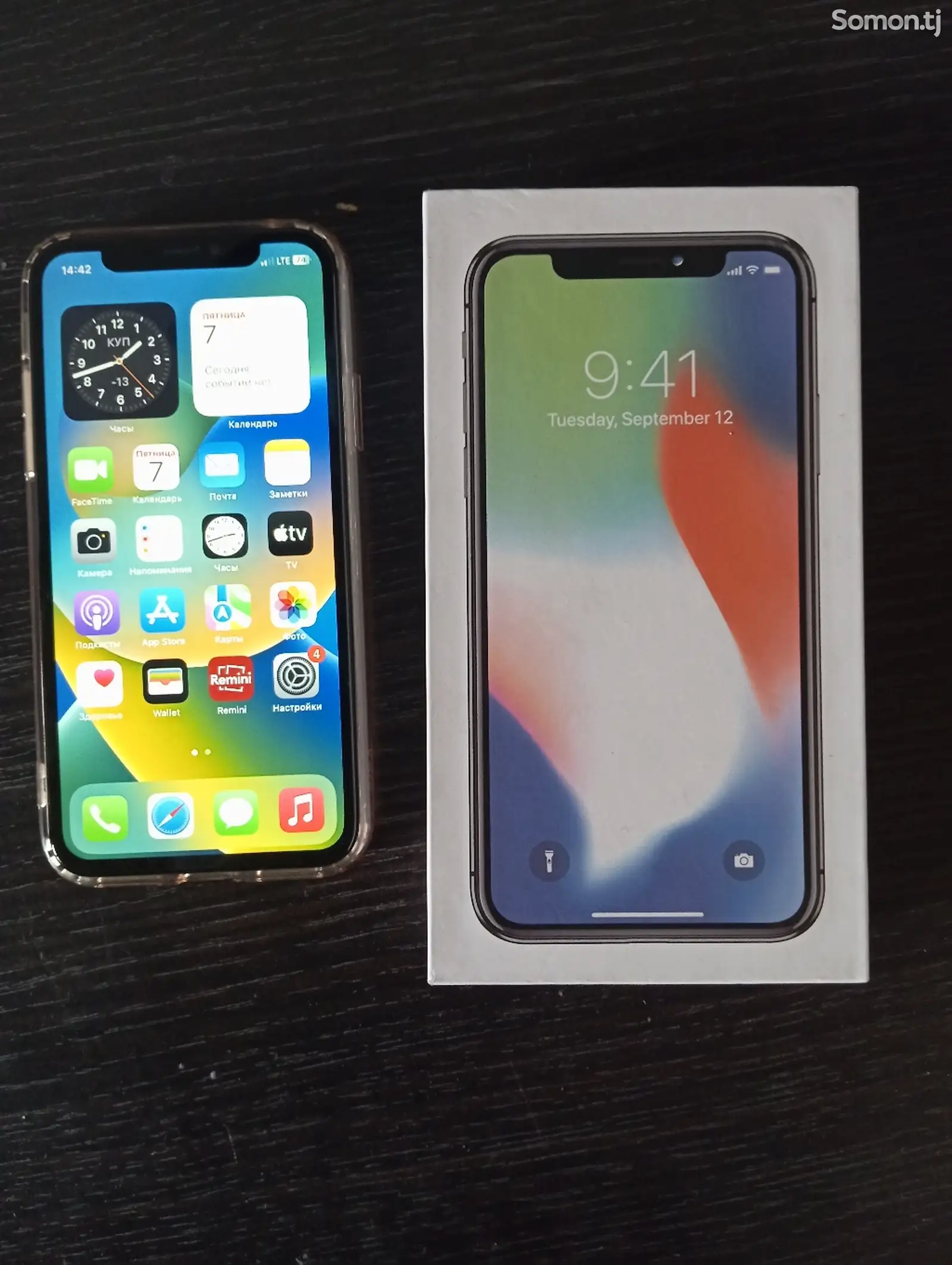 Apple iPhone X, 256 gb, Silver-1