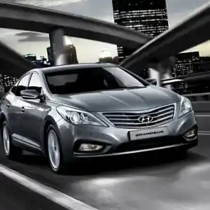 Лобовое стекло переднее на Hyundai Grandeur 2011