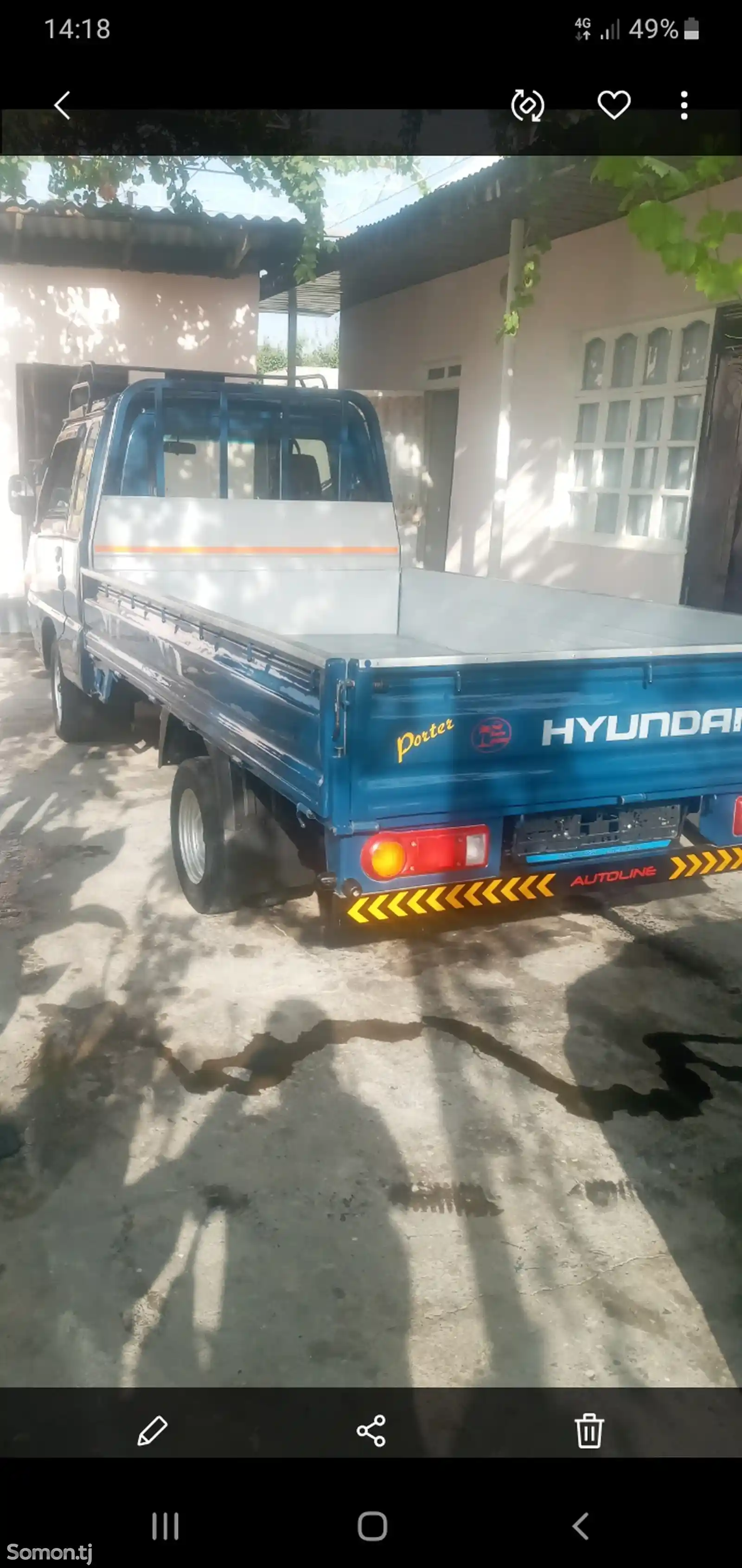 Бортовой автомобиль Hyundai Porter, 2000-3