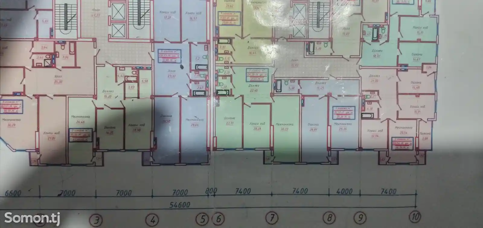 2-комн. квартира, 2 этаж, 94 м², Фирдавси-2