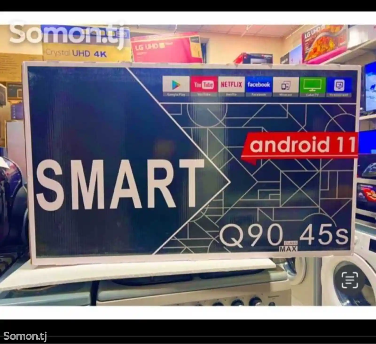 Телевизор 45 Smart Android 11 new 2024