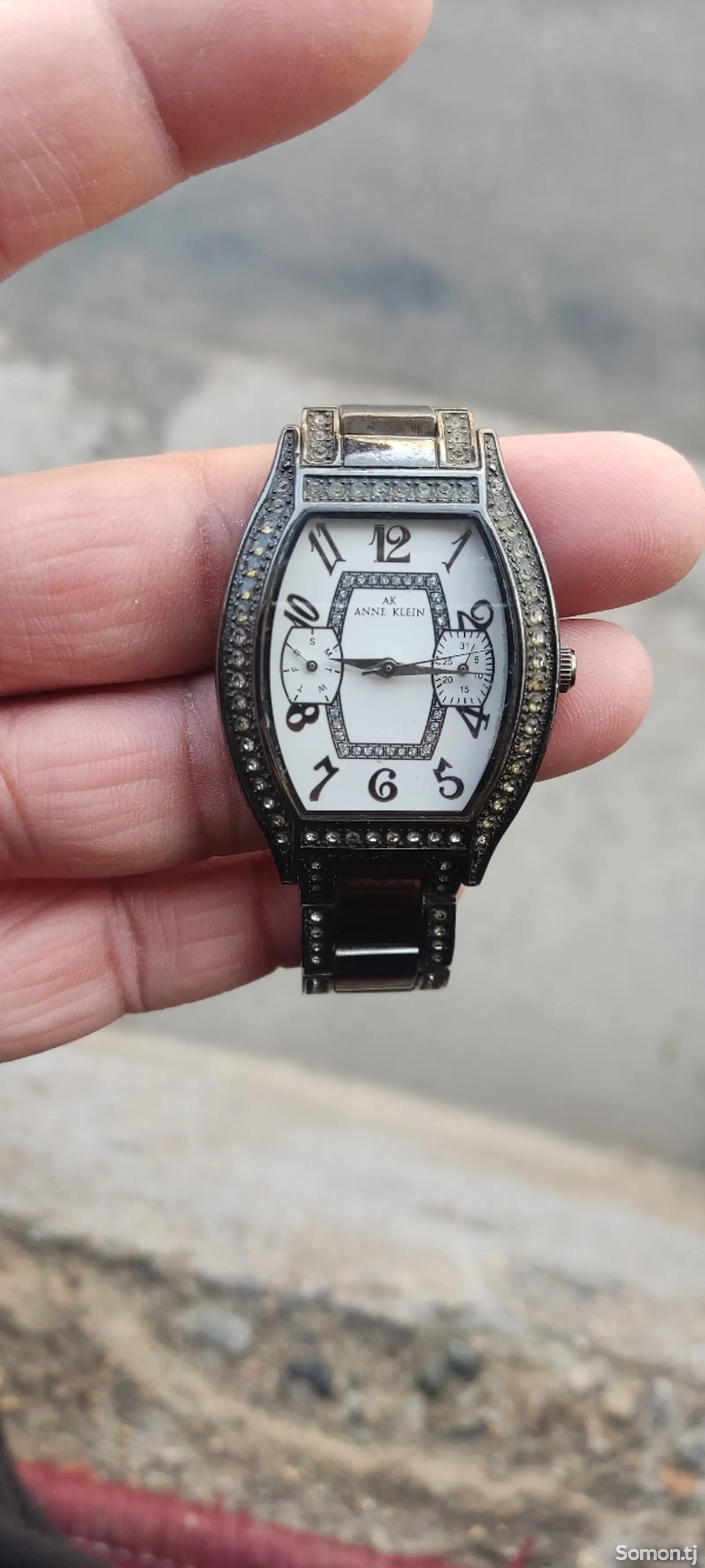 Женские часы Anne Klein cristal black ceramic wach-1