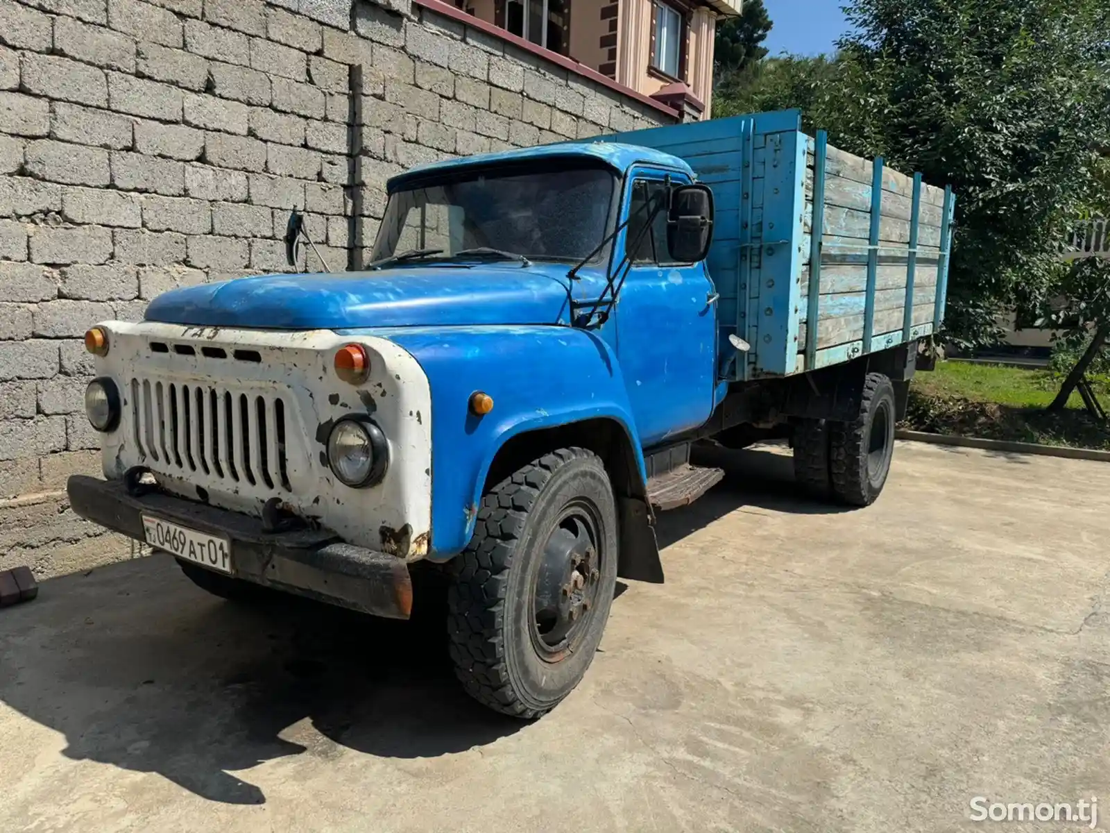 Бортовой грузовик Газ 53, 1989-1