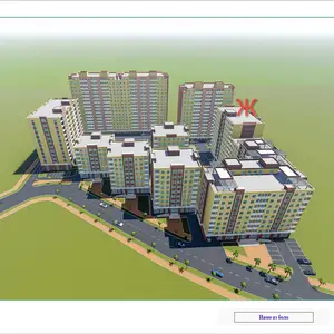 1-комн. квартира, 12 этаж, 48 м², ЖК Навбахор, Сино