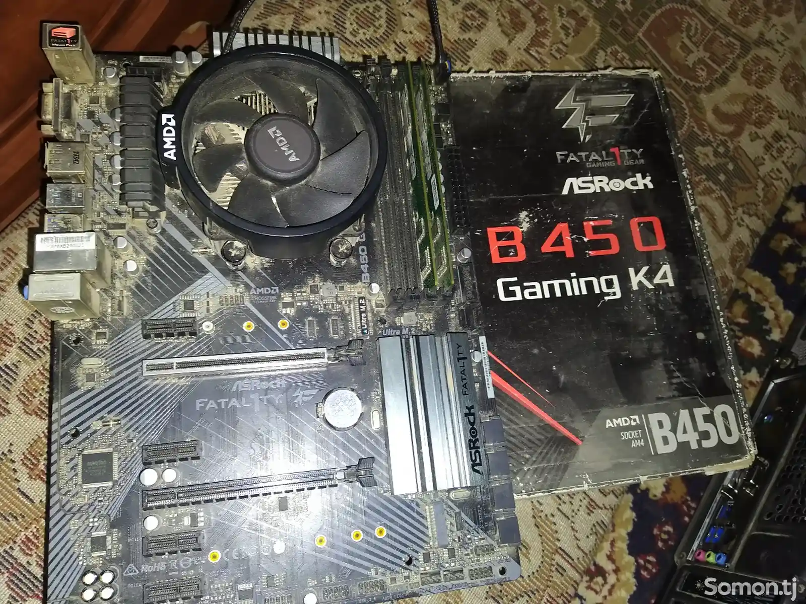 Материнская плата asrock b450 gaming k4-1