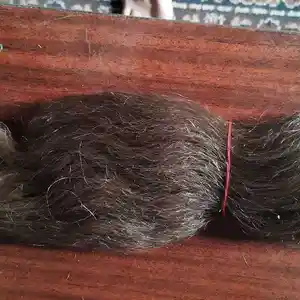 шиньон из натуральных волос