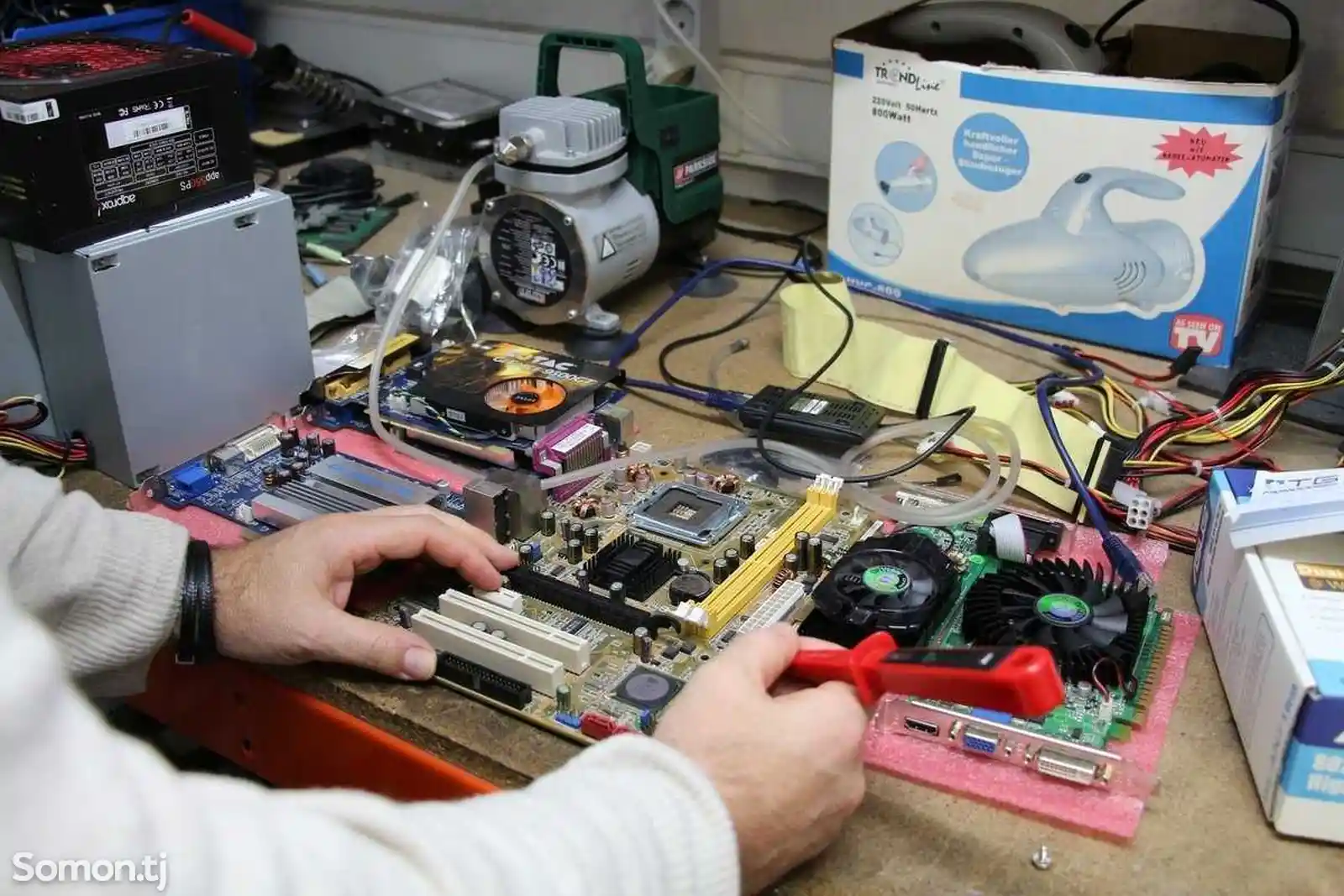Компьютеры программный ремонт и ремонт аппаратной части.-1