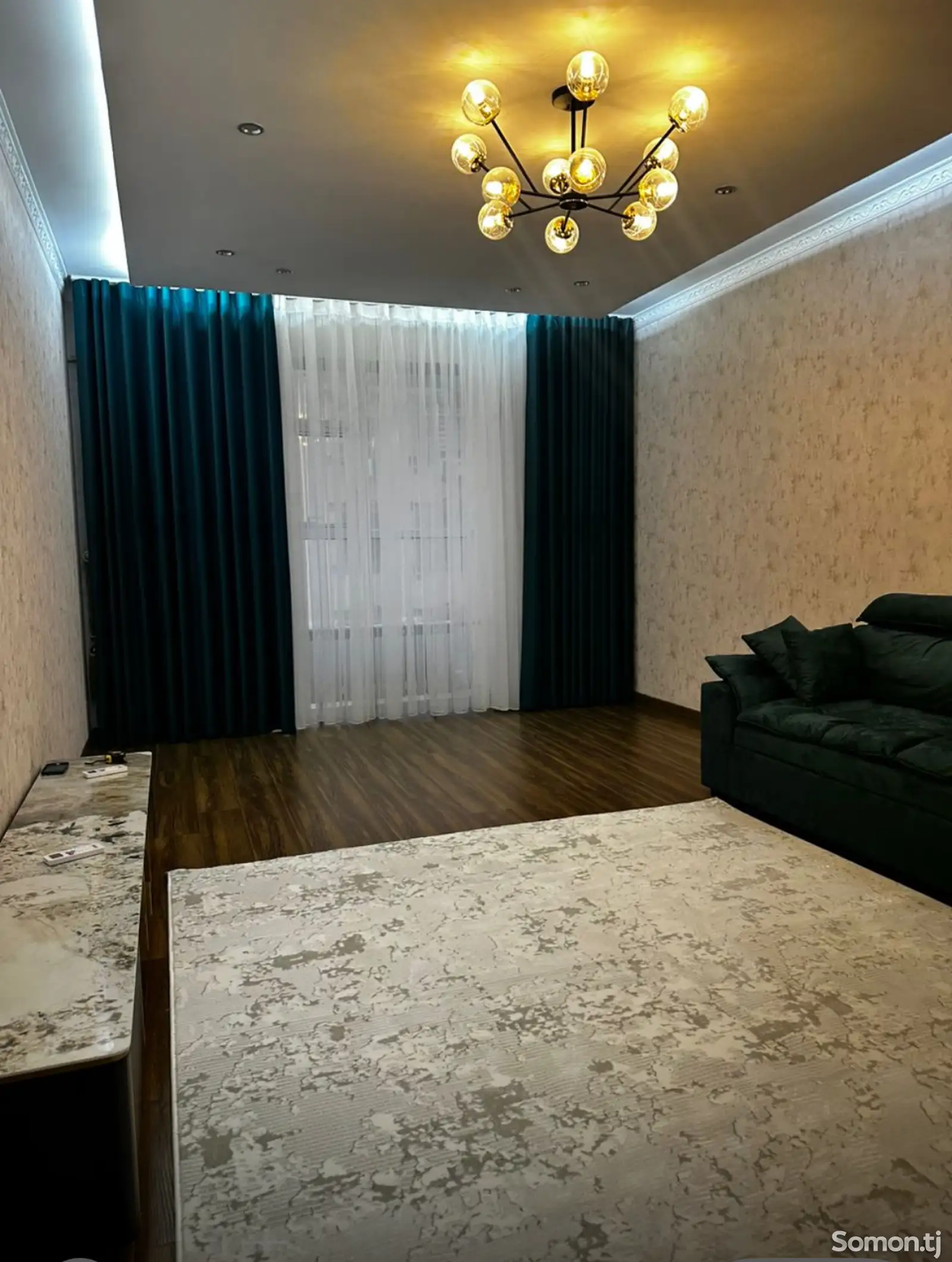 3-комн. квартира, 9 этаж, 101м², Исмоили Сомони-1