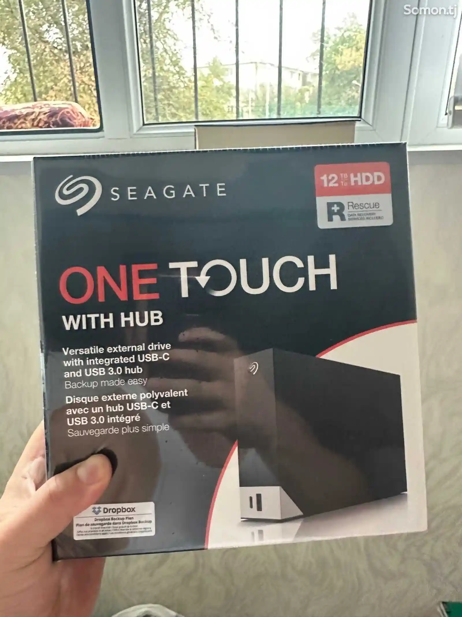 Накопитель Seagate 12Tb Ext Hdd One Touch 3.5