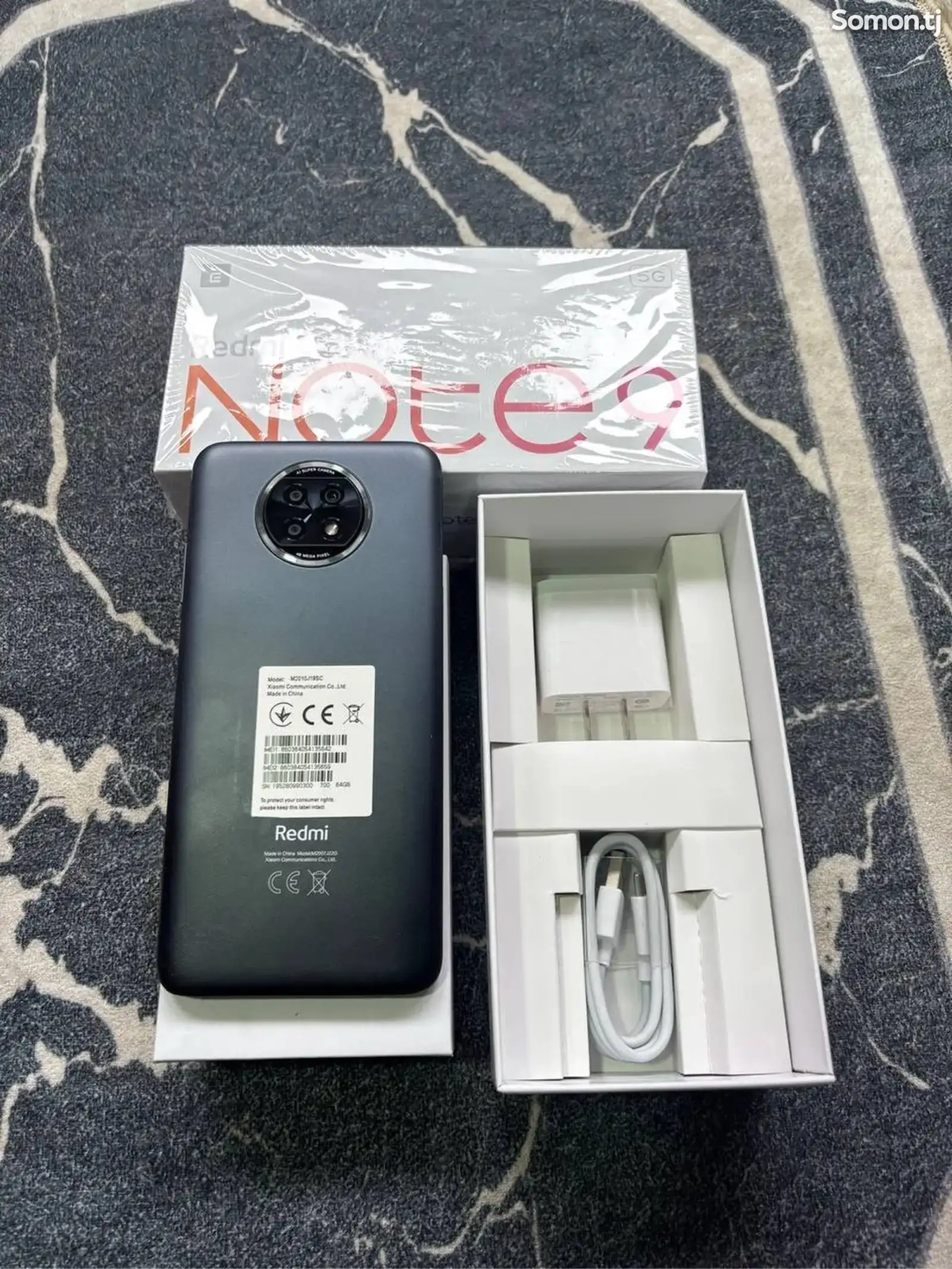 Xiaomi Redmi Note 9 5G 64Gb Black-1