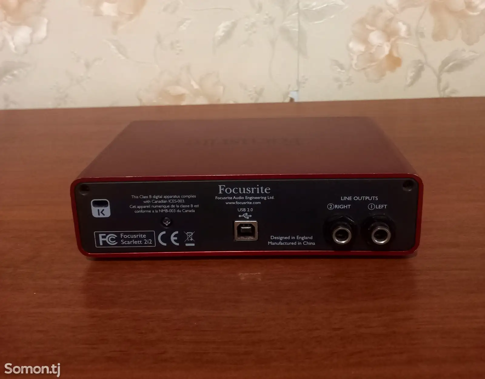 Звуковая карта Focusrite 2i2-2