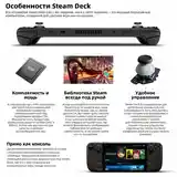 Игровая приставка Valve Steam Deck OLED 512 ГБ SSD, без игр, черный-13