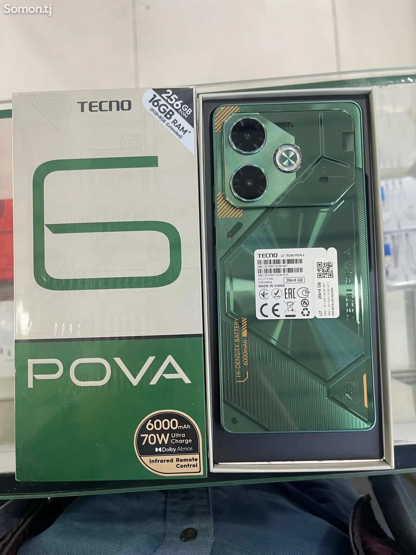 Tecno Pova 6 16/256g-1