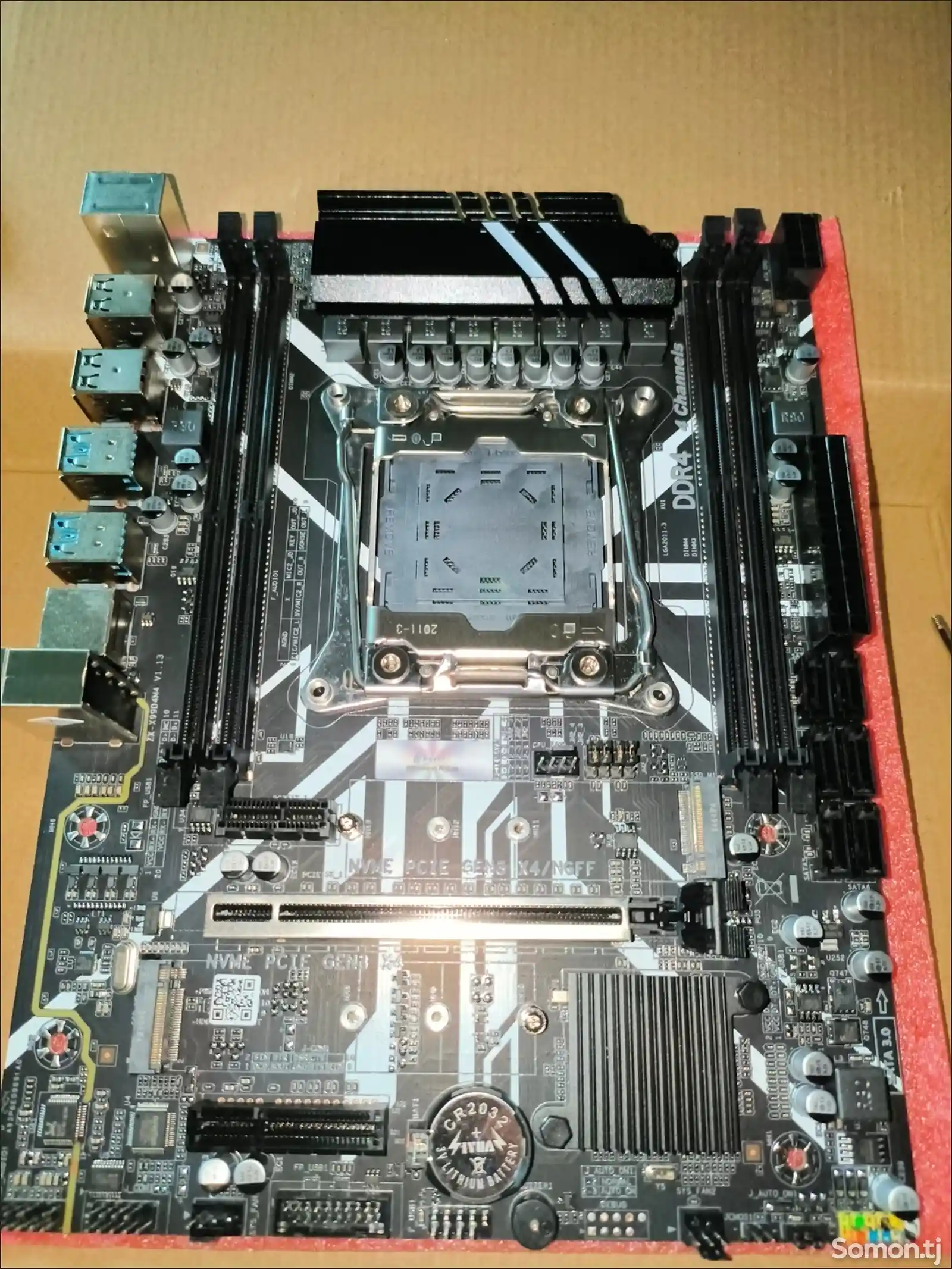 Комплект ZX X99 D3M4 / Xeon E5 2673v3 / 16Gb DDR3 / Кулер Башня-1